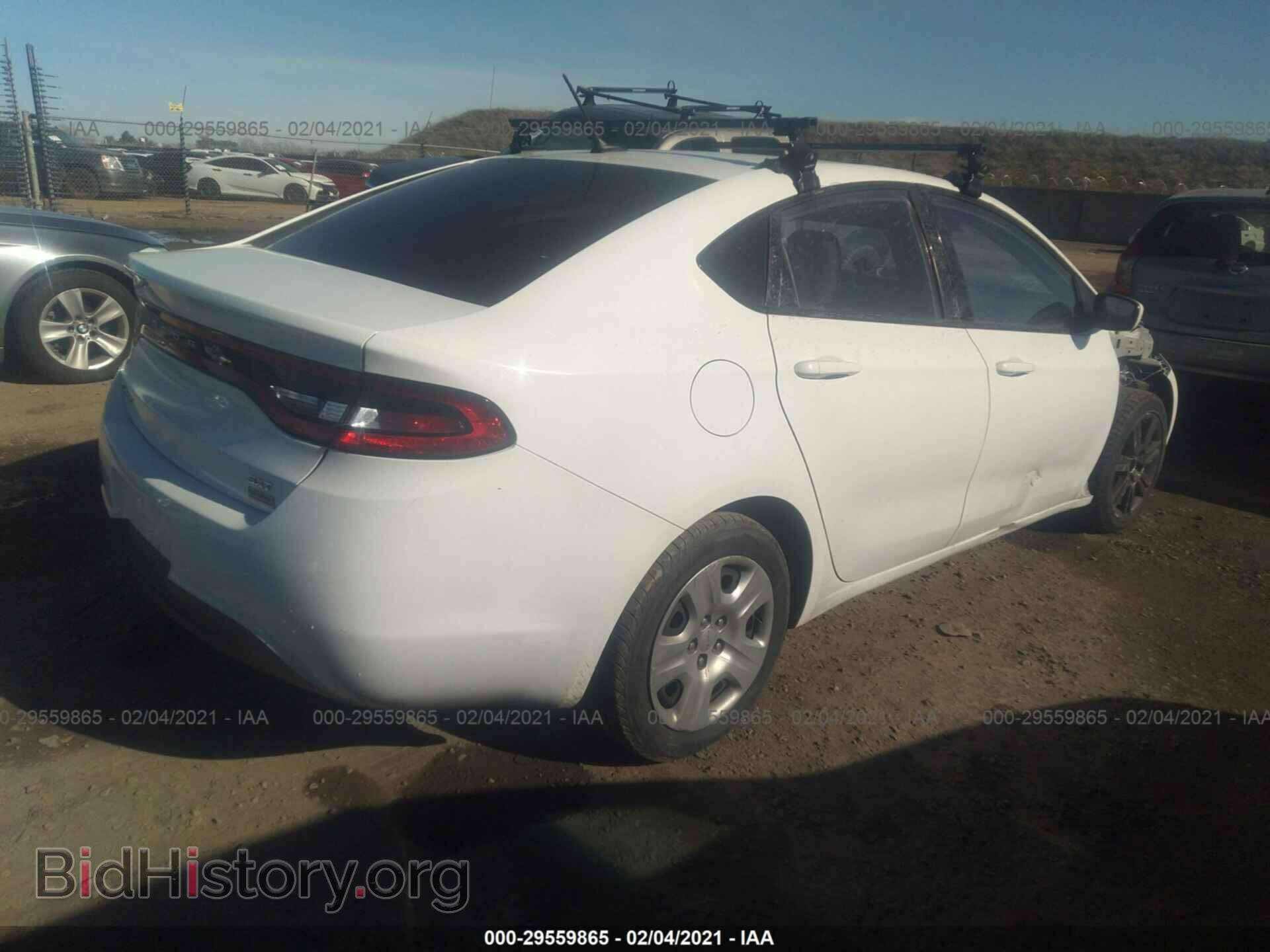 2016 DODGE DART - VIN: 1C3CDFBA6GD604900 - Фото 4