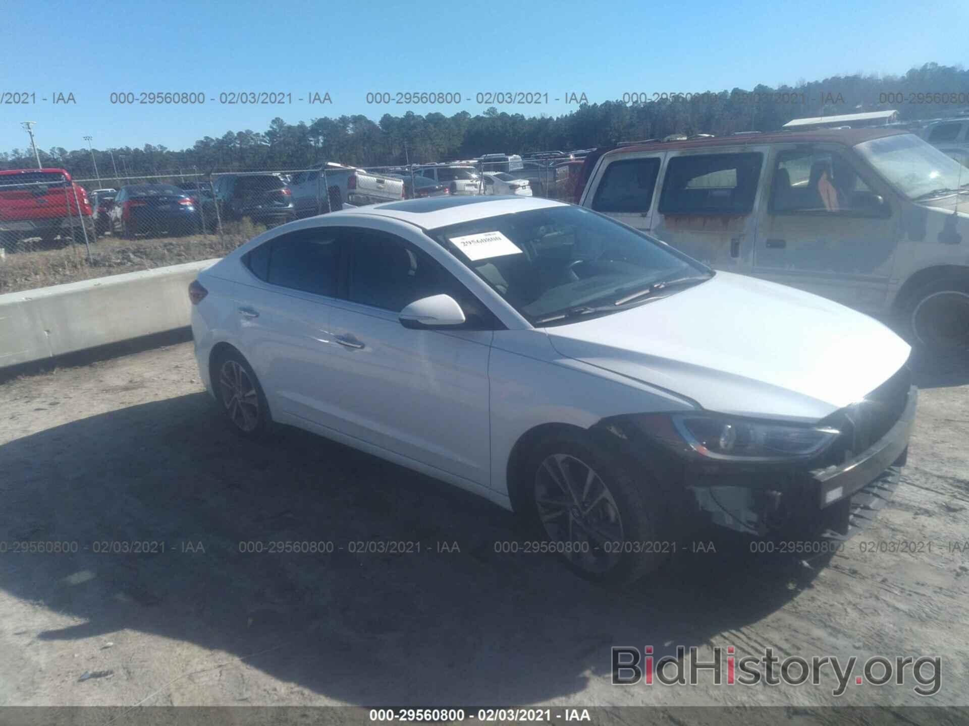 Фотография 5NPD84LF4HH053316 - HYUNDAI ELANTRA 2017