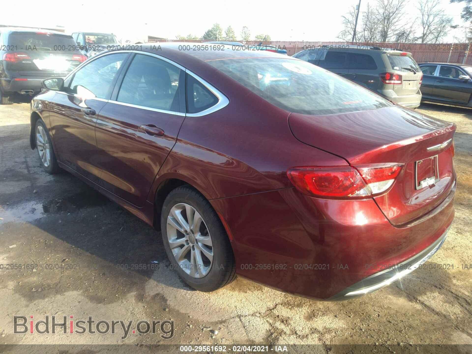 2016 CHRYSLER 200 - VIN: 1C3CCCAB2GN166723 - Фото 3
