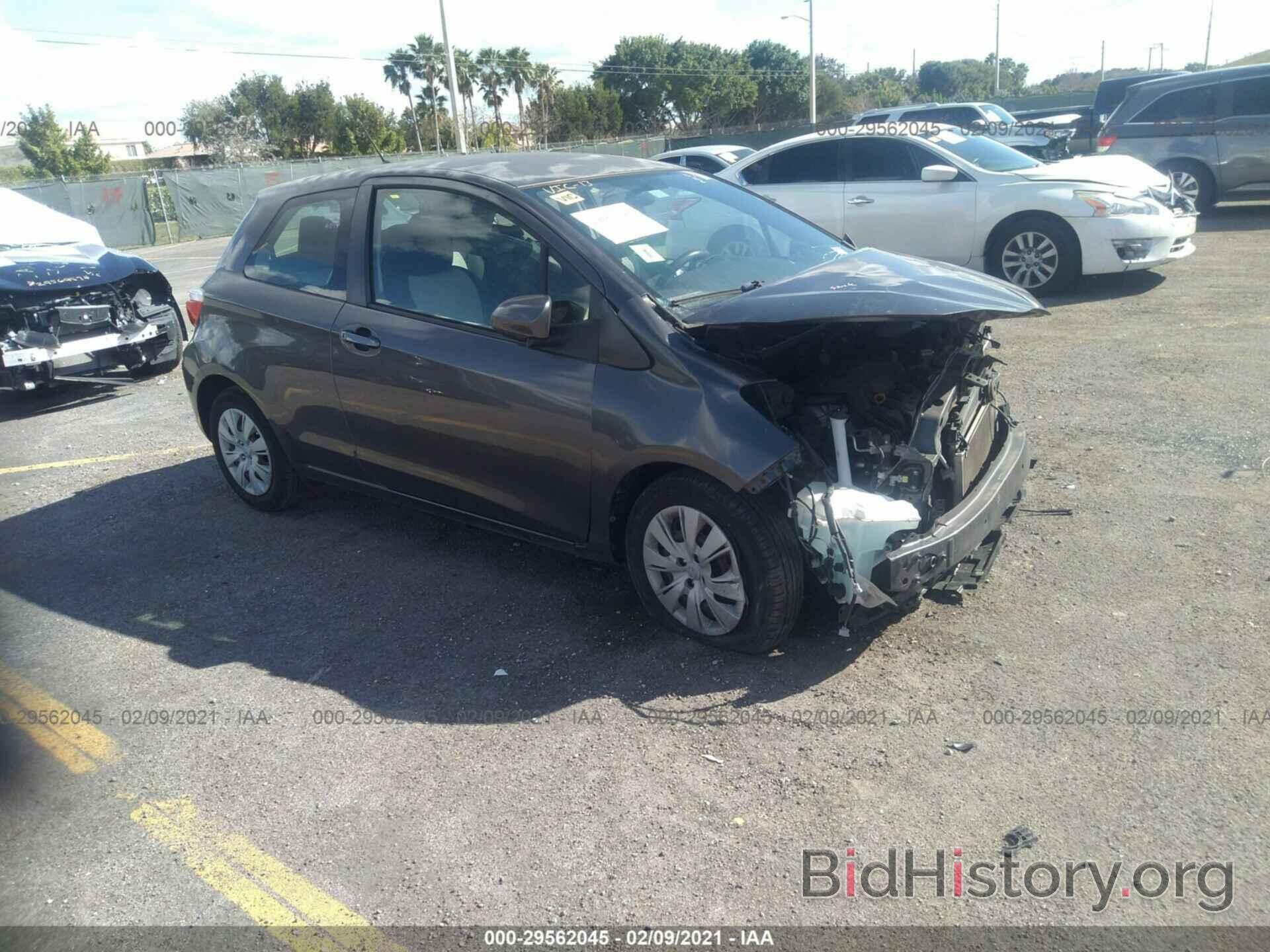 Photo JTDJTUD31CD511334 - TOYOTA YARIS 2012