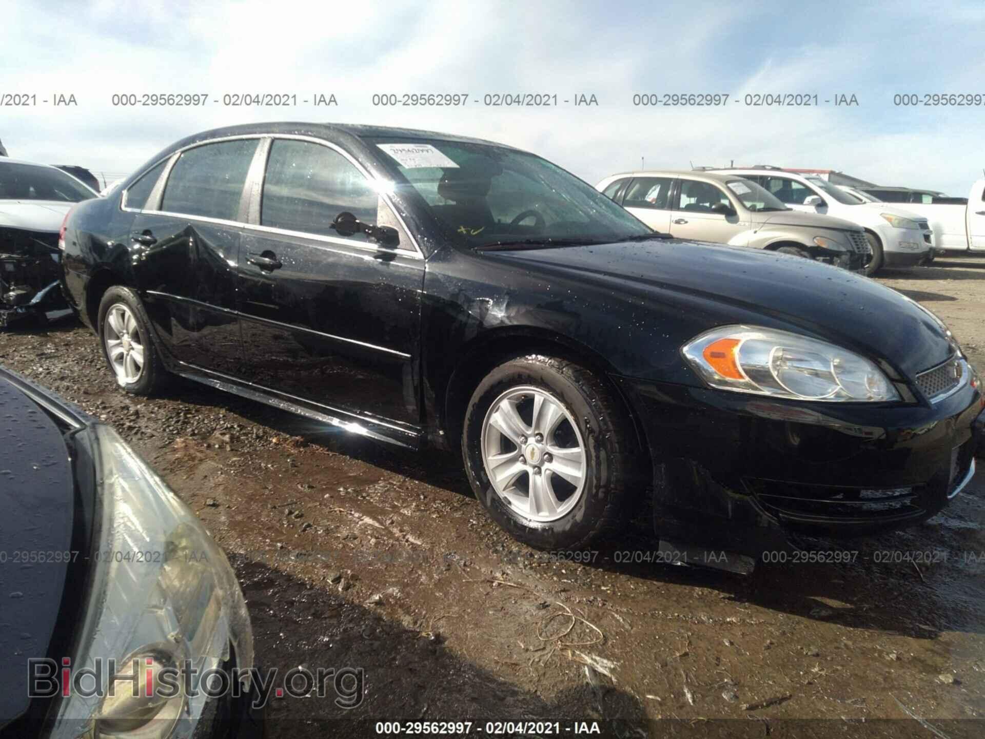 Photo 2G1WF5E33C1124015 - CHEVROLET IMPALA 2012