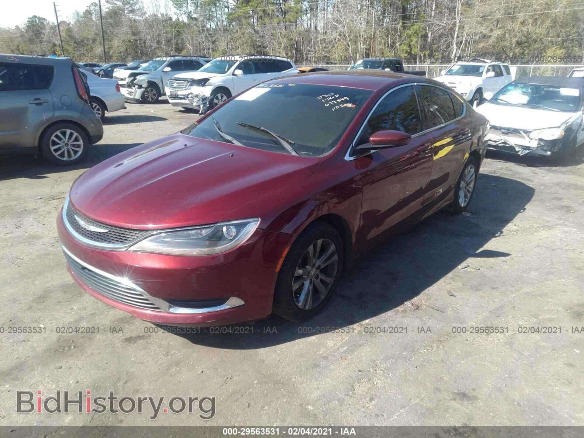 2015 CHRYSLER 200 - VIN: 1C3CCCAB5FN677549 - Фото 2