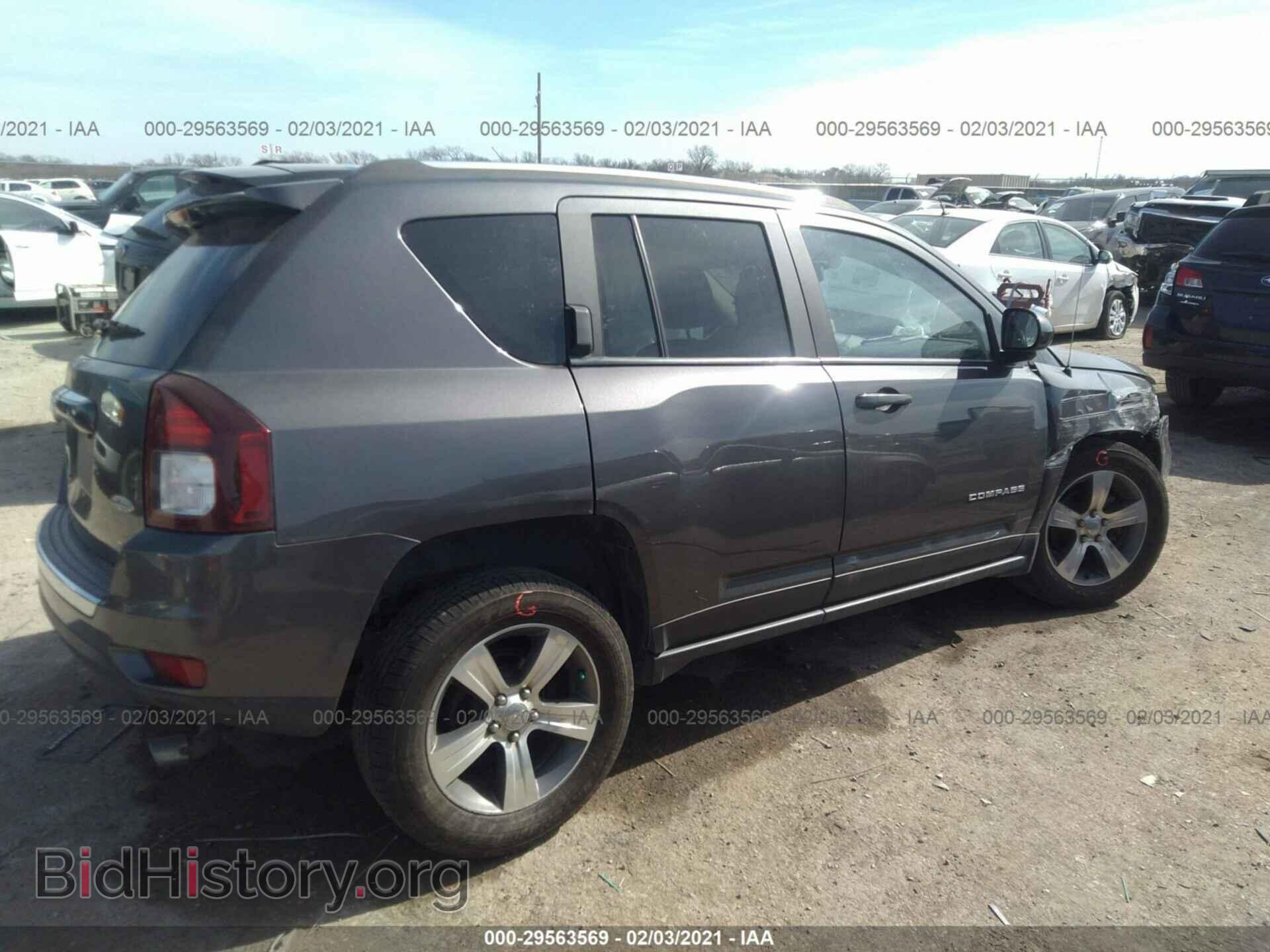 2017 JEEP COMPASS - VIN: 1C4NJDEB9HD168065 - Фото 4