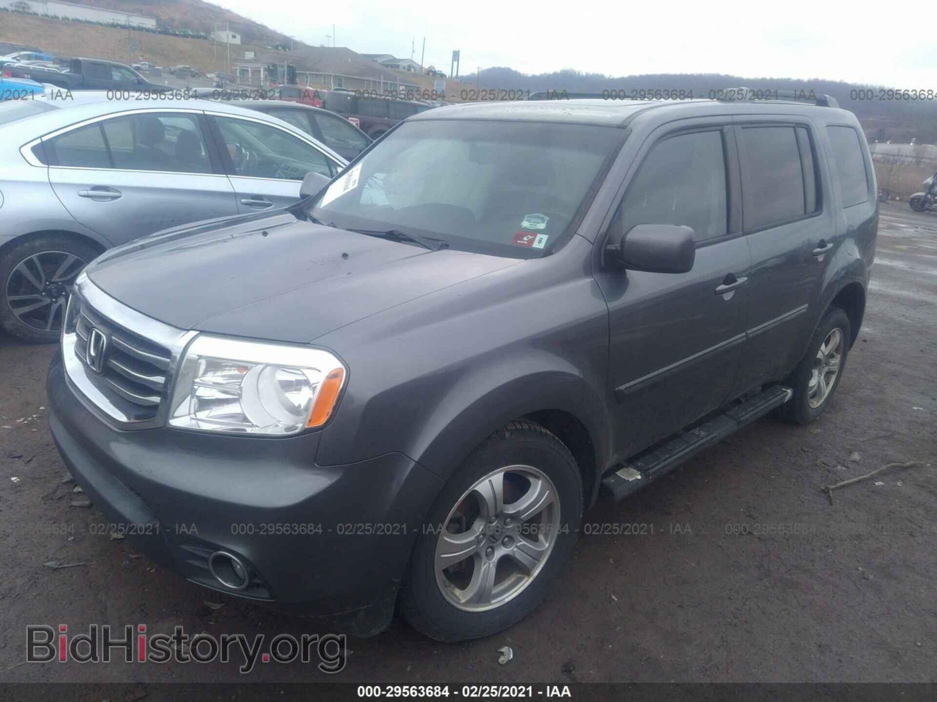 2013 HONDA PILOT - VIN: 5FNYF4H54DB022034 - Фото 2