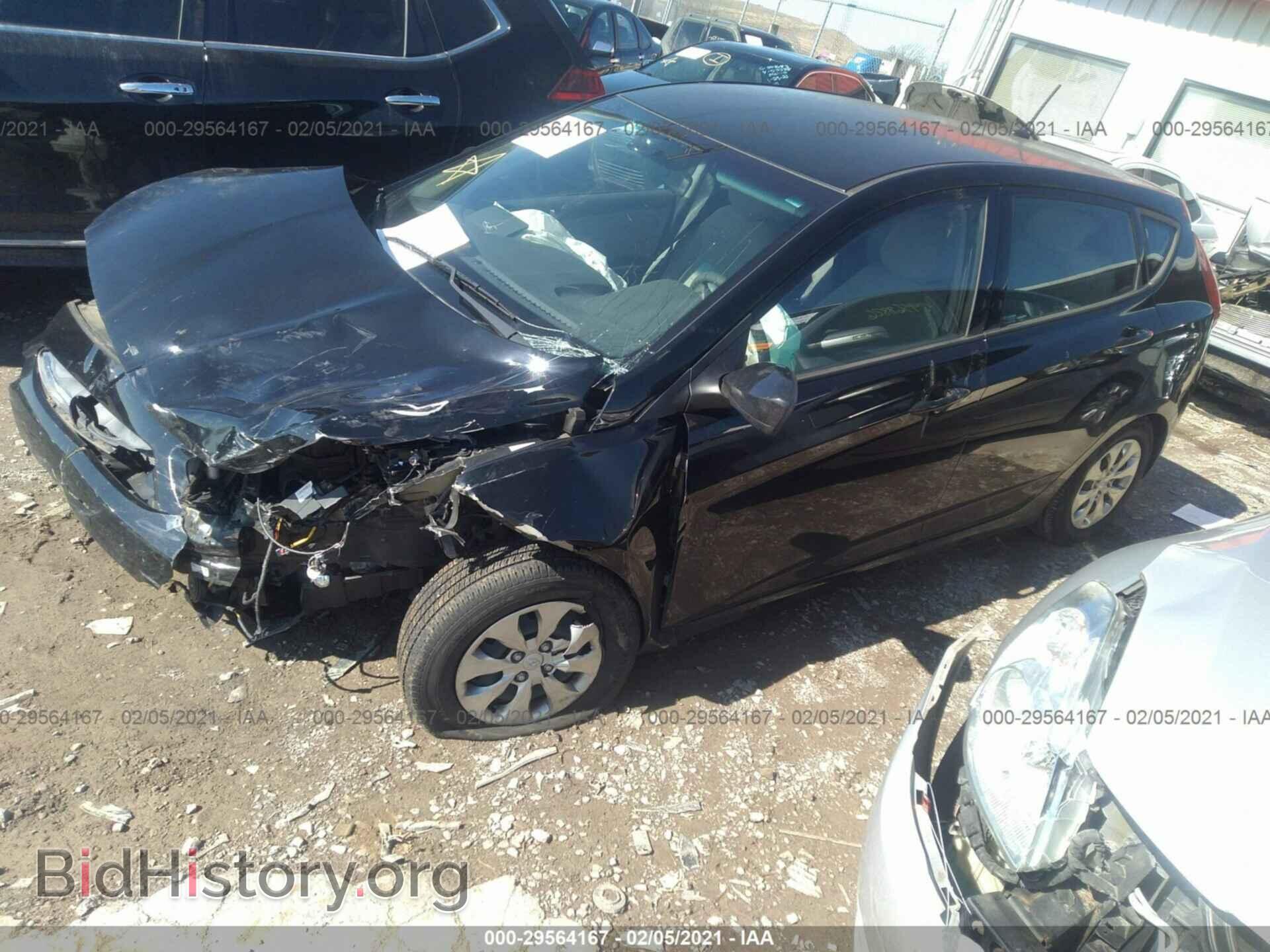 2017 HYUNDAI ACCENT - VIN: KMHCT5AE3HU360133 - Фото 2