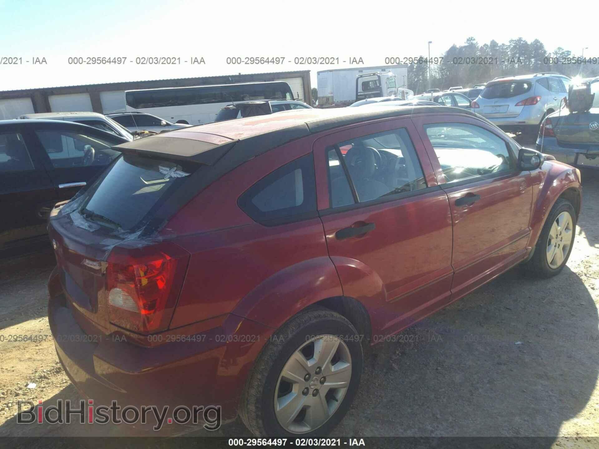 2007 DODGE CALIBER - VIN: 1B3HB48B67D529550 - Фото 4