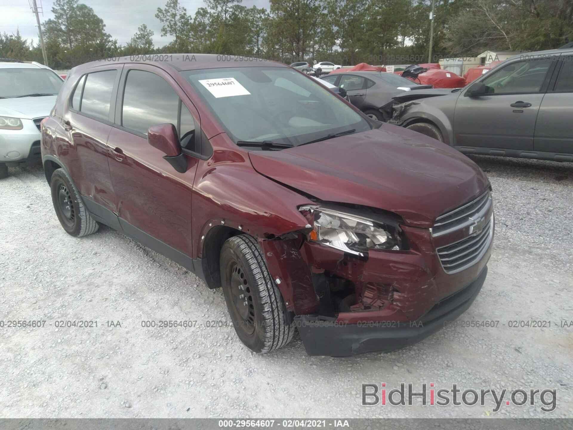 Photo 3GNCJKSB8GL133906 - CHEVROLET TRAX 2016