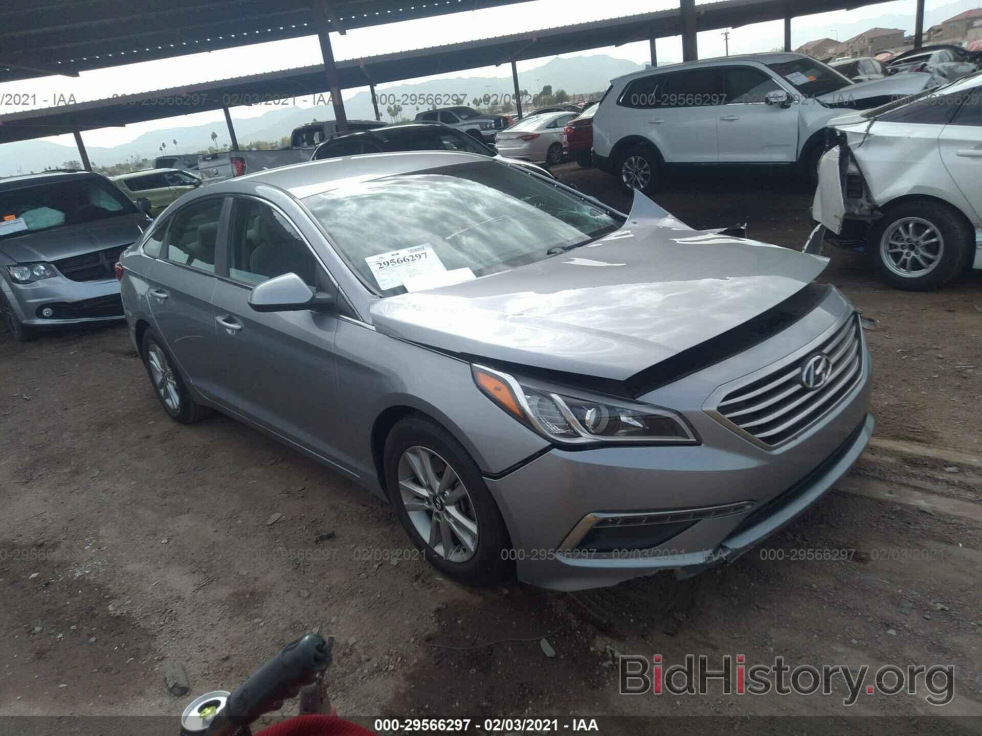 Photo 5NPE24AF2FH201372 - HYUNDAI SONATA 2015