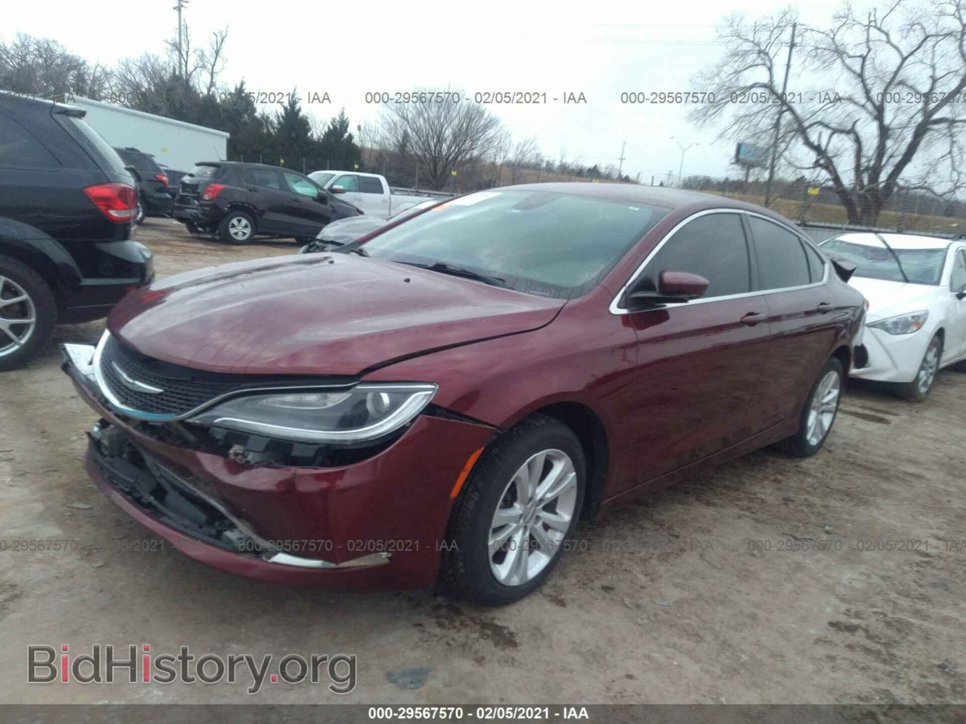 2016 CHRYSLER 200 - VIN: 1C3CCCAB9GN108897 - Фото 2