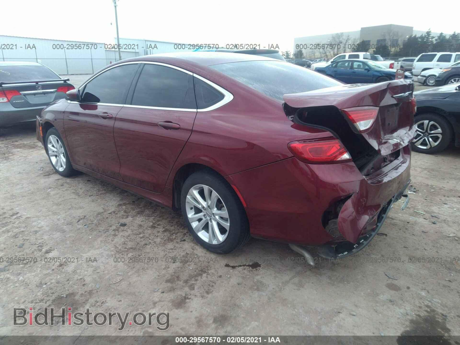 2016 CHRYSLER 200 - VIN: 1C3CCCAB9GN108897 - Фото 3