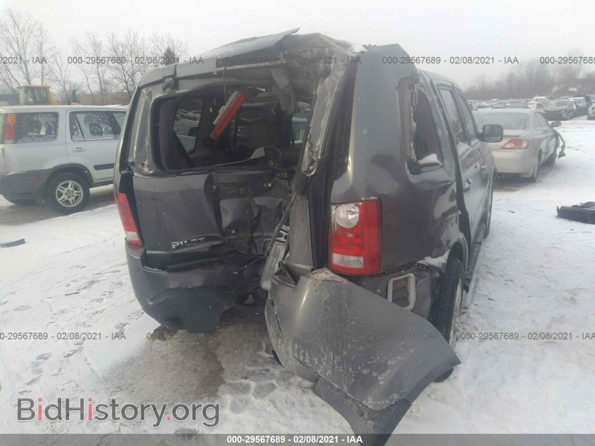 2012 HONDA PILOT - VIN: 5FNYF4H52CB048257 - Фото 4
