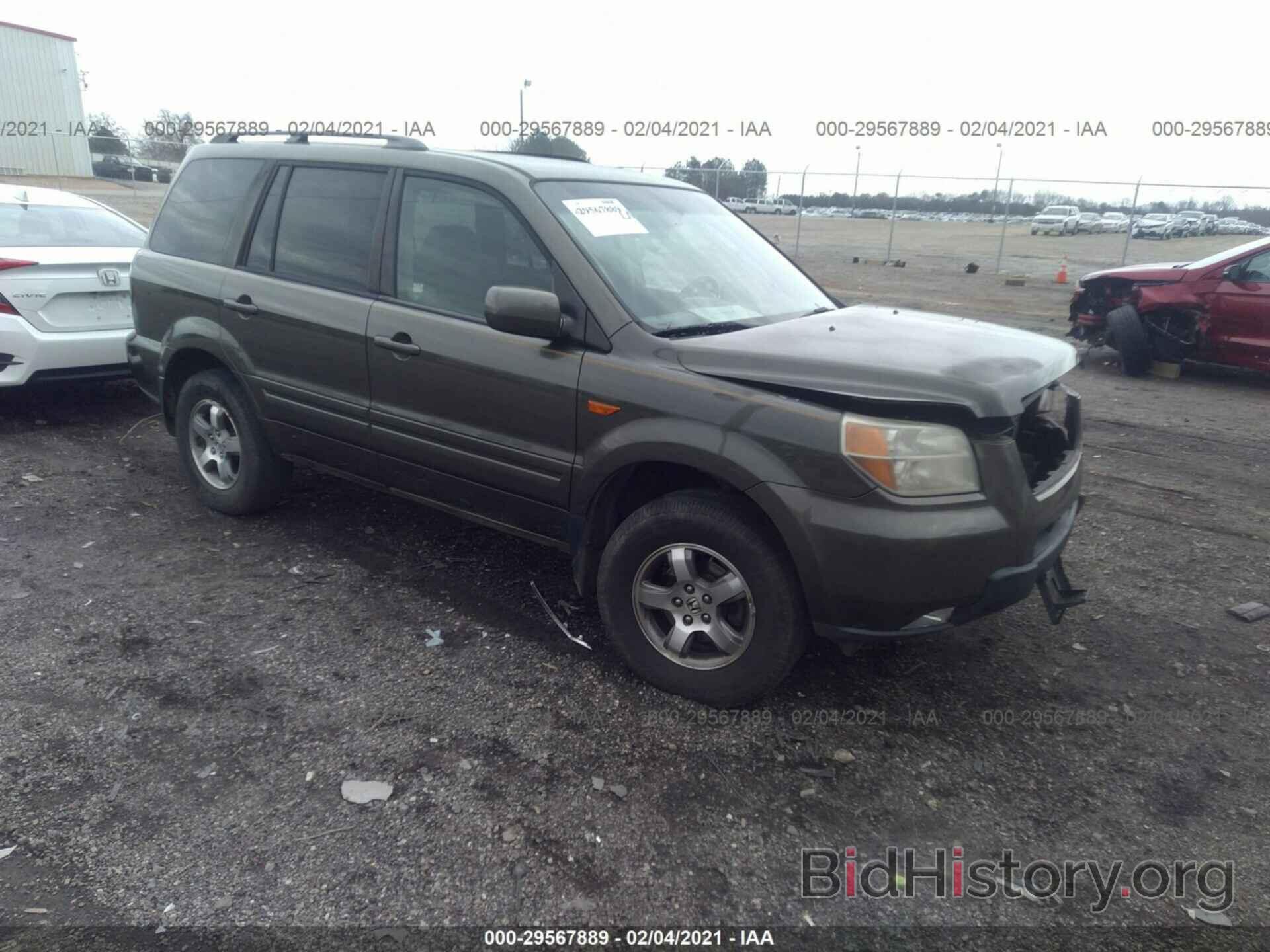 Photo 5FNYF28426B049196 - HONDA PILOT 2006