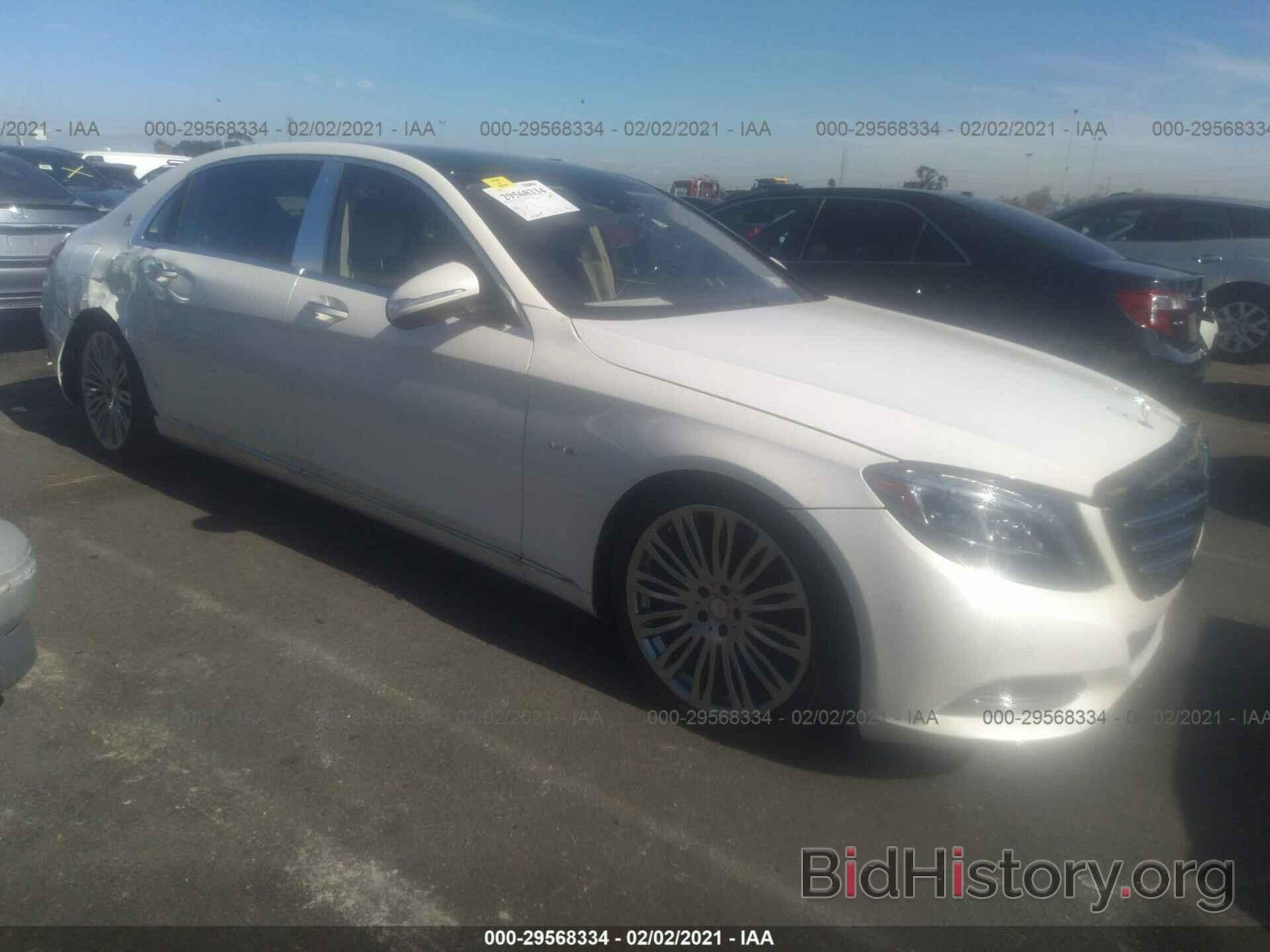 Photo WDDUX7GB0GA189823 - MERCEDES-BENZ S-CLASS 2016