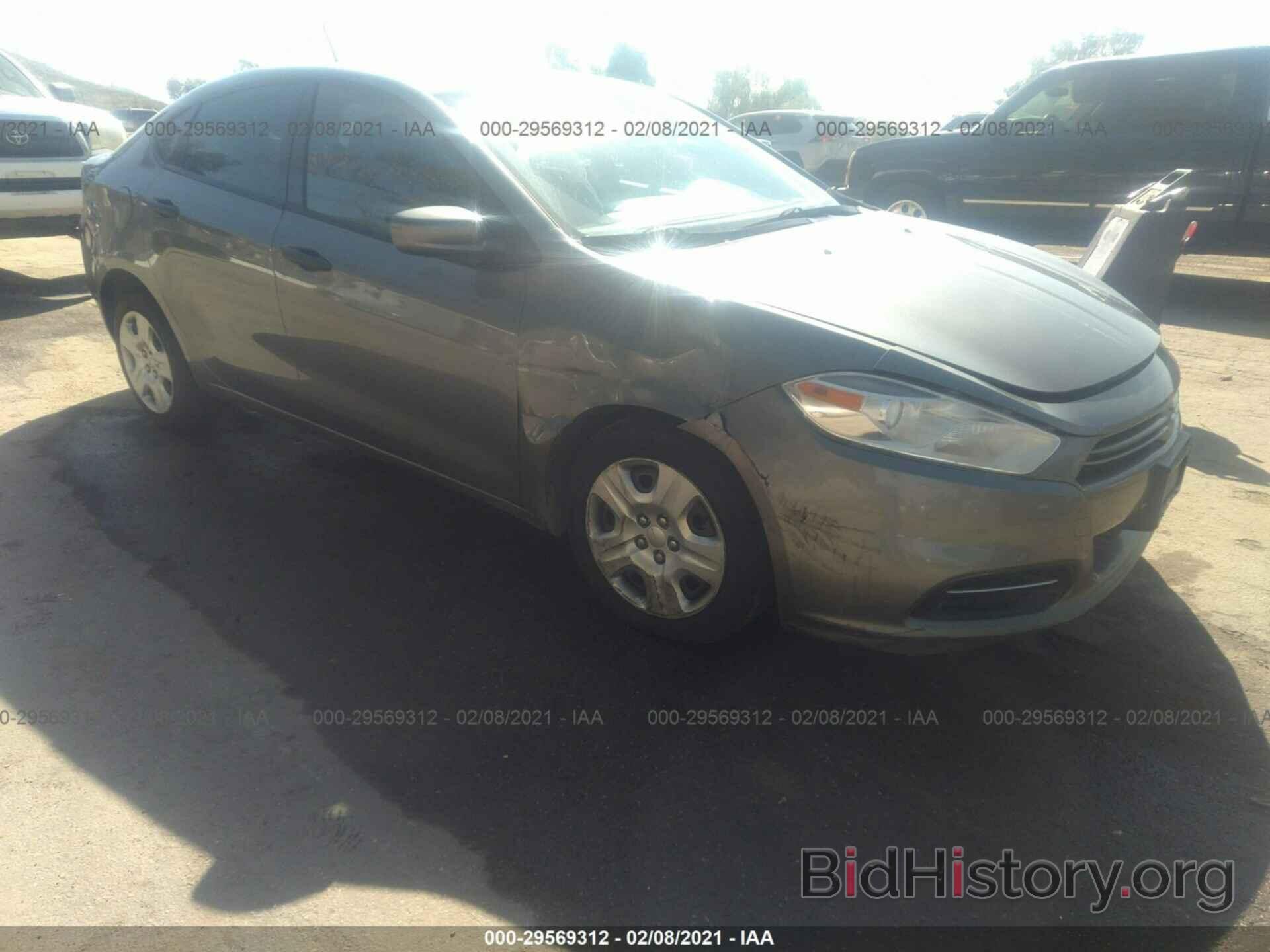 Photo 1C3CDFAA5DD312443 - DODGE DART 2013