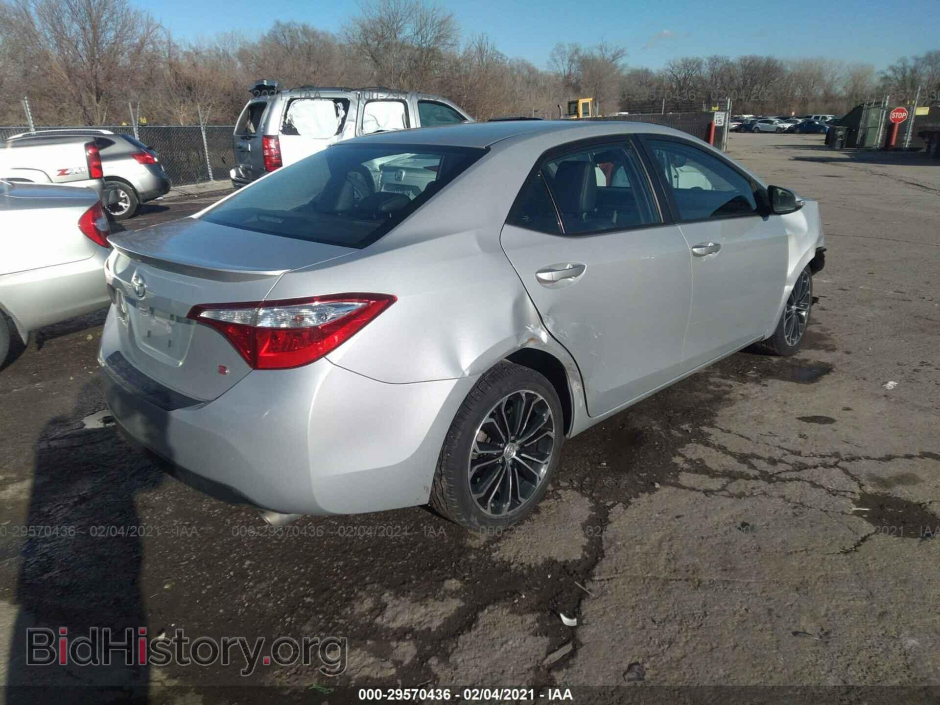 2014 TOYOTA COROLLA - VIN: 2T1BURHE8EC091467 - Фото 4