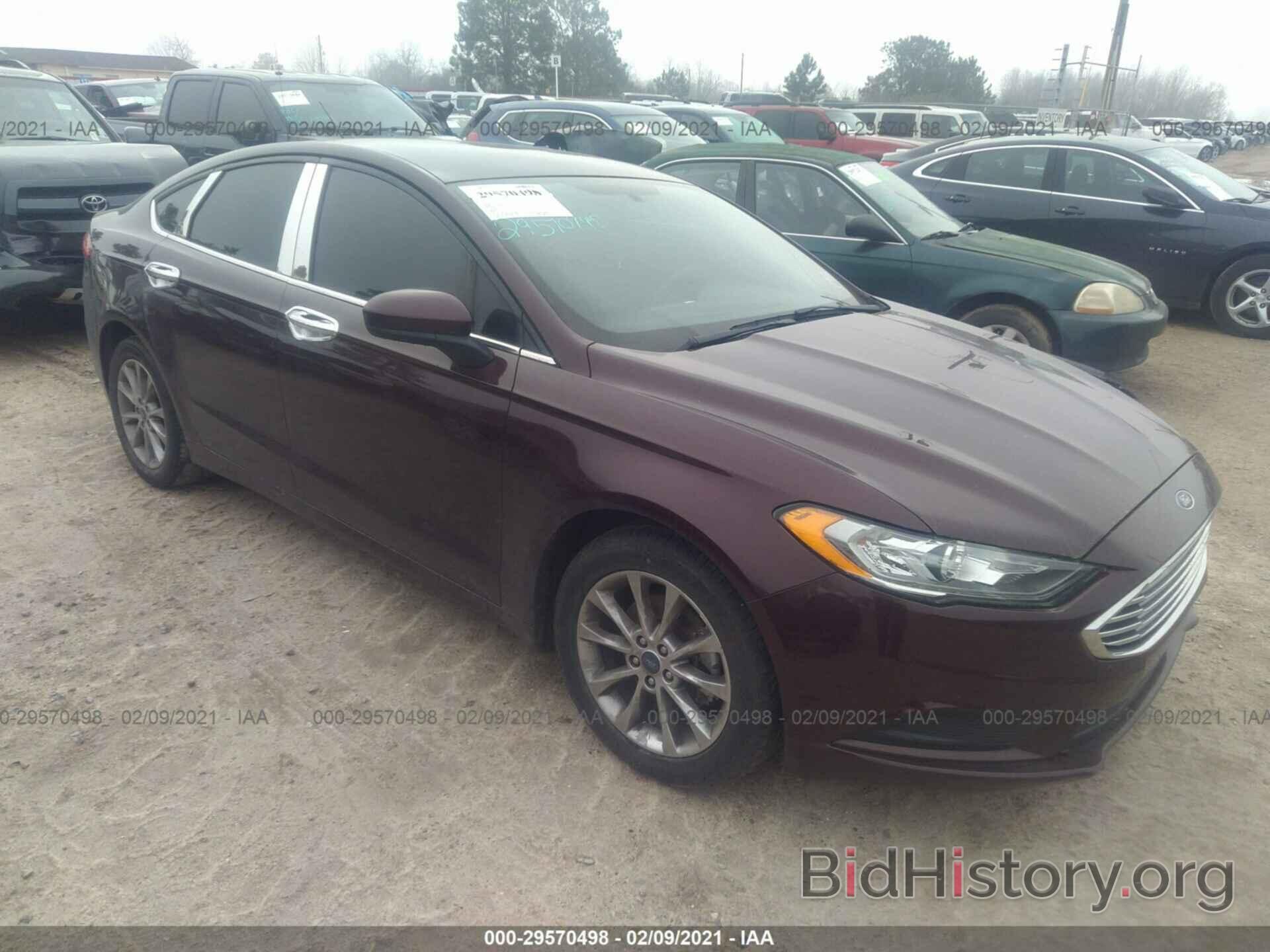 Photo 3FA6P0H75HR339488 - FORD FUSION 2017