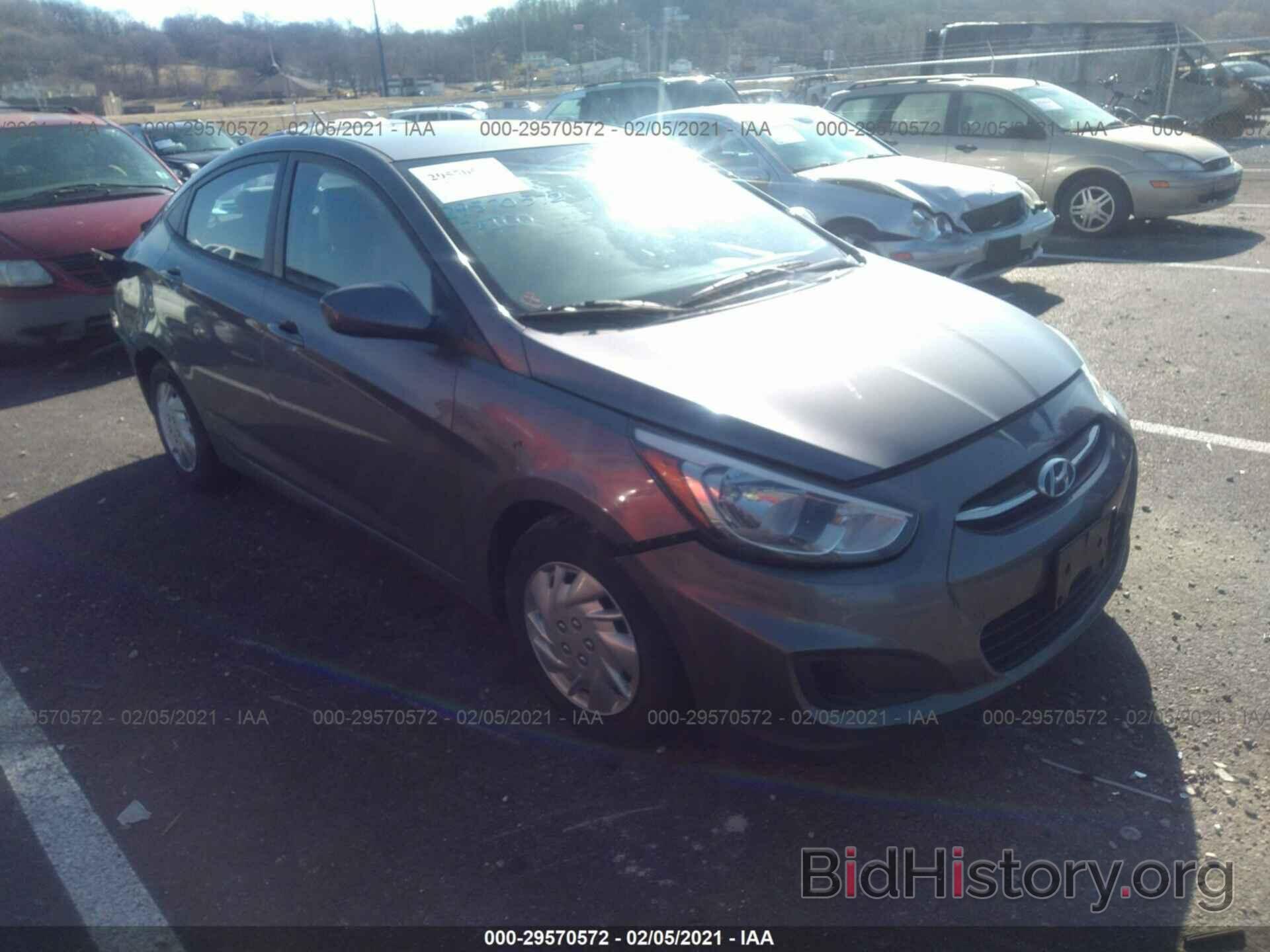 Photo KMHCT4AE3FU833536 - HYUNDAI ACCENT 2015