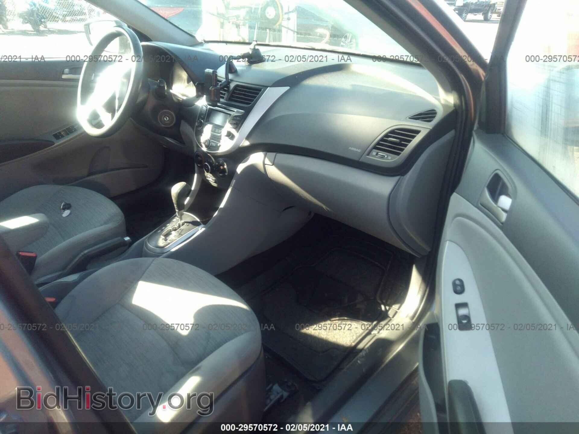 2015 HYUNDAI ACCENT - VIN: KMHCT4AE3FU833536 - Photo 5