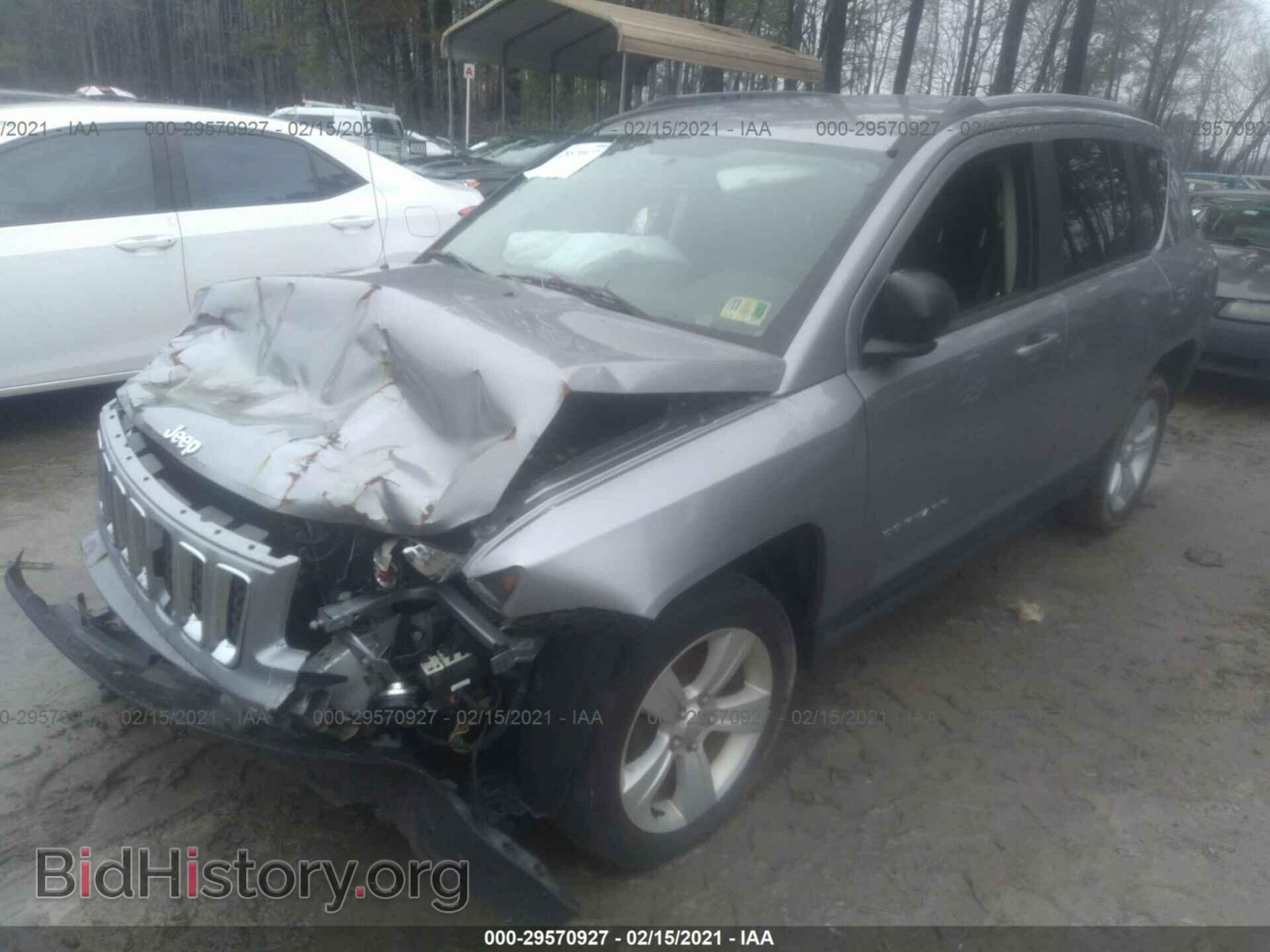 2016 JEEP COMPASS - VIN: 1C4NJCBA5GD664808 - Фото 2