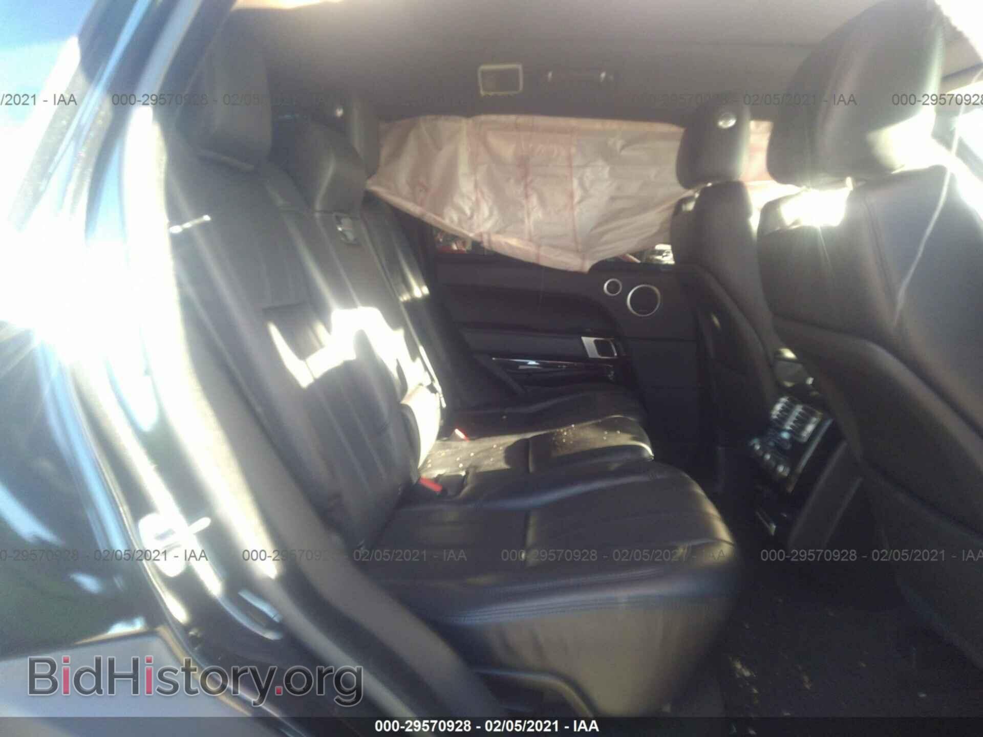 2016 LAND ROVER RANGE ROVER - VIN: SALGS2VFXGA255172 - Фото 8
