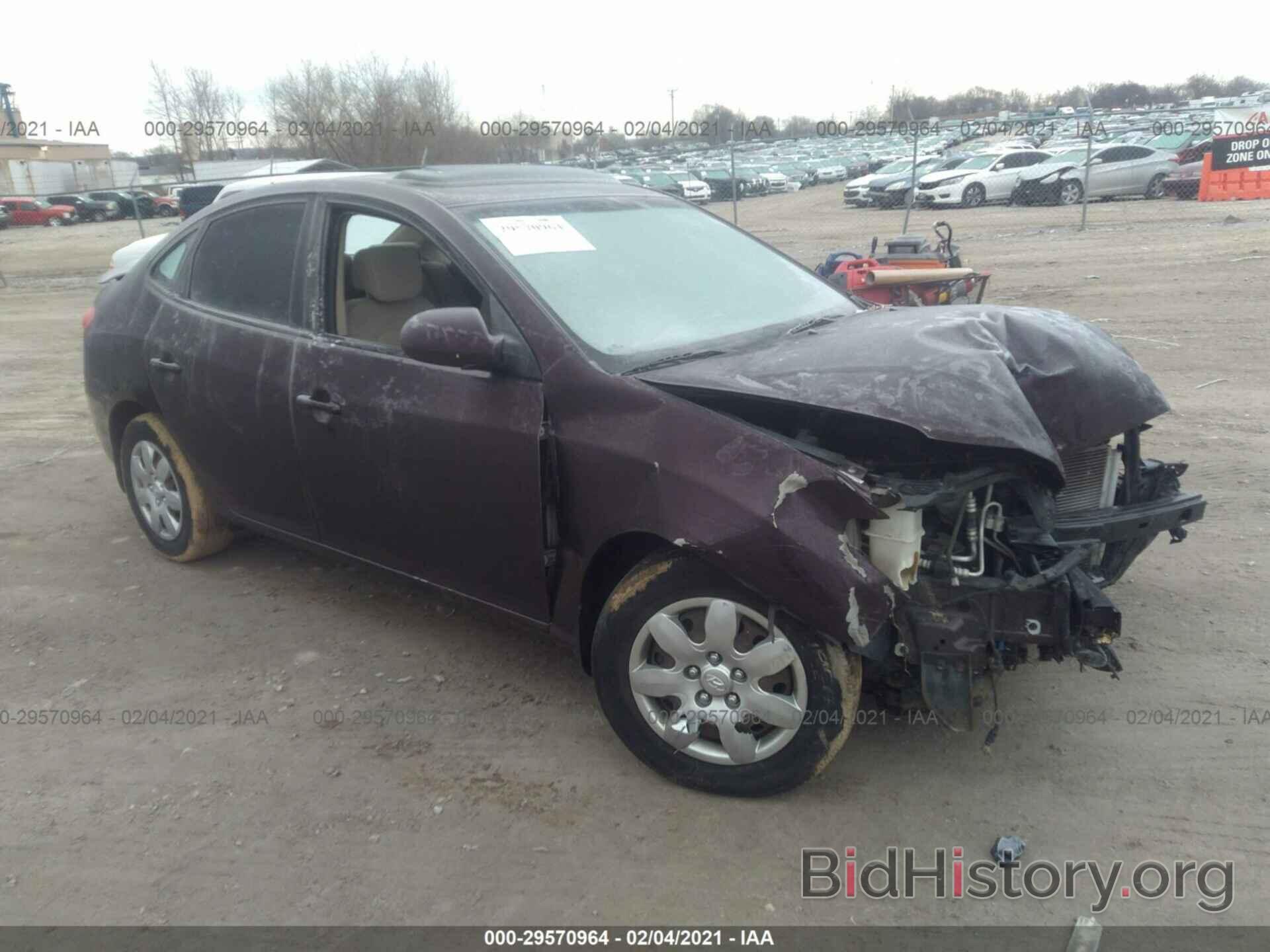 Photo KMHDU46D18U551724 - HYUNDAI ELANTRA 2008