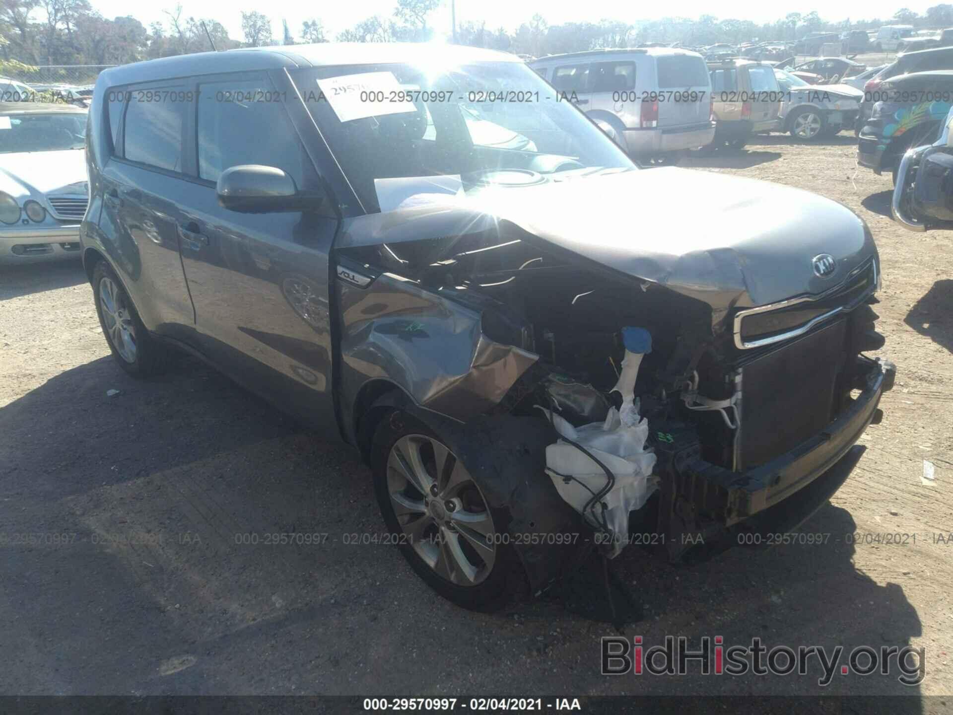 Photo KNDJP3A50G7303020 - KIA SOUL 2016