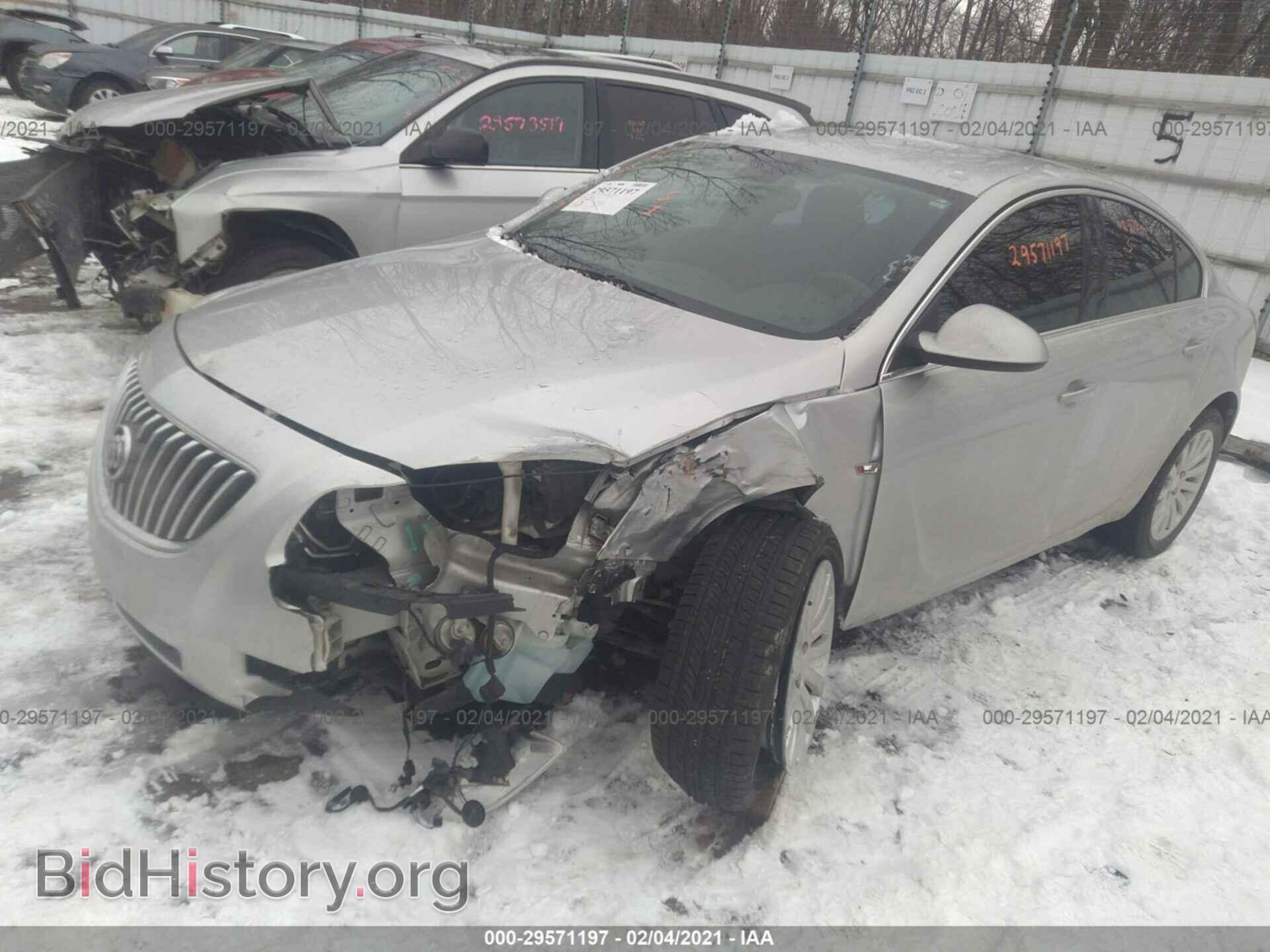 2011 BUICK REGAL - VIN: W04GN5EC2B1120518 - Фото 2