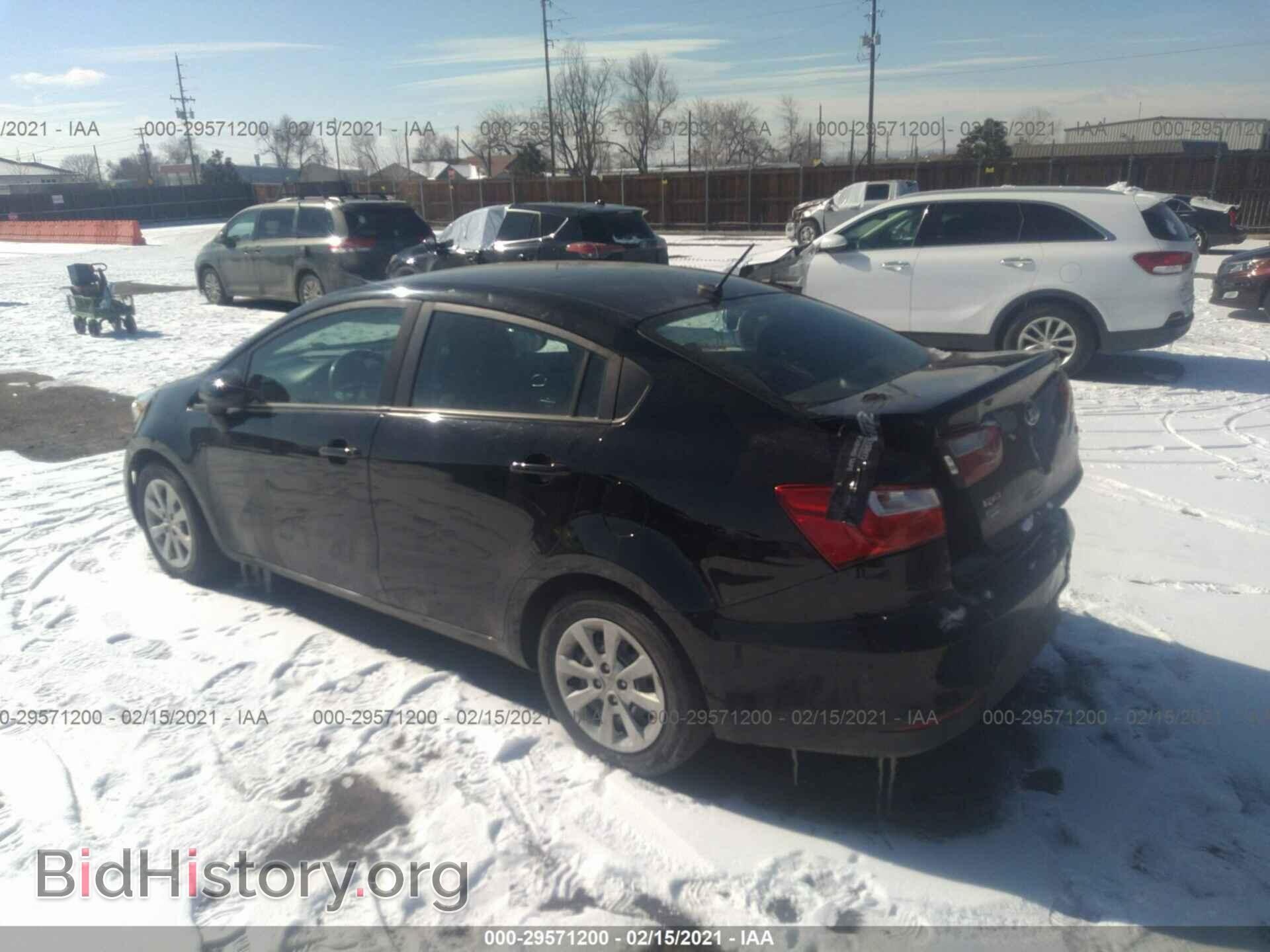 2017 KIA RIO - VIN: KNADM4A38H6015695 - Фото 3
