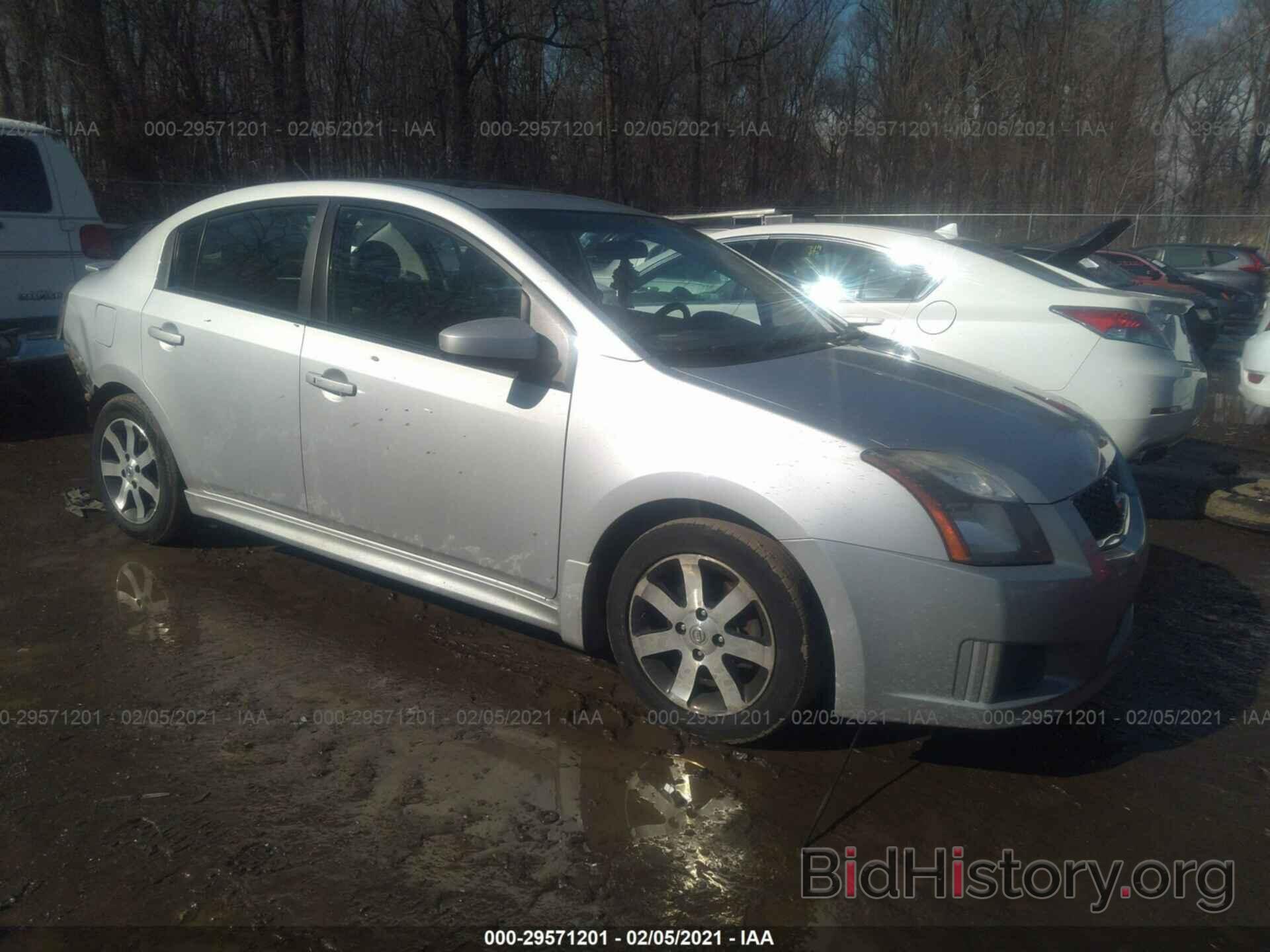 Photo 3N1AB6AP6CL691347 - NISSAN SENTRA 2012