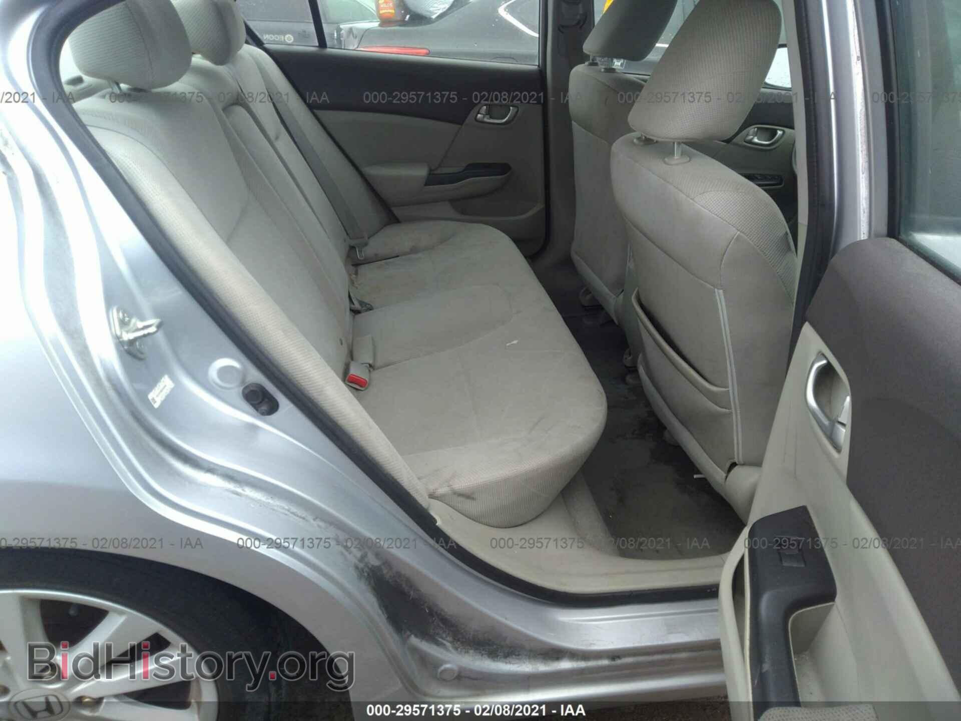 2012 HONDA CIVIC SDN - VIN: 19XFB2F80CE048445 - Фото 8