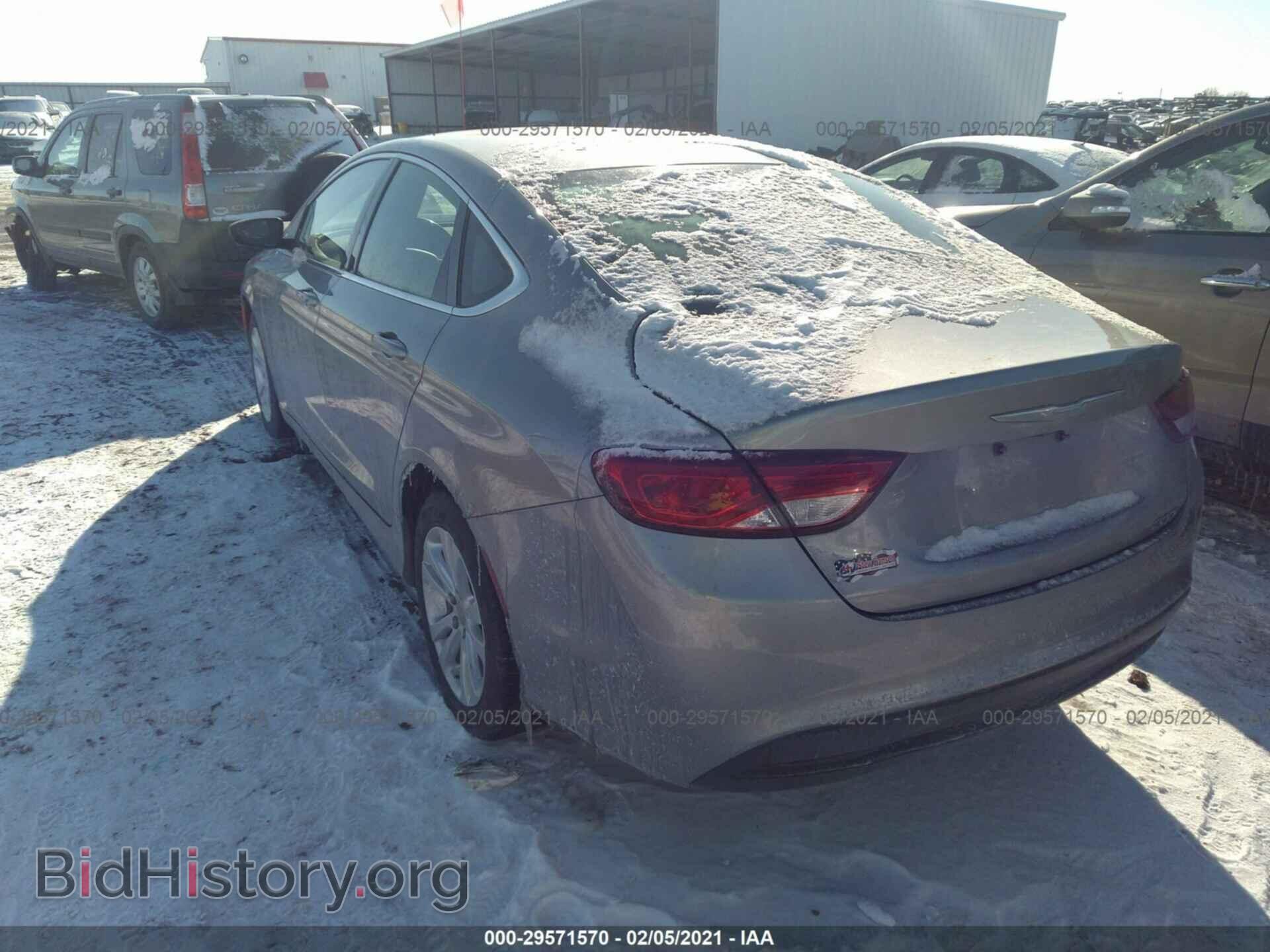 2016 CHRYSLER 200 - VIN: 1C3CCCFB3GN195480 - Photo 3