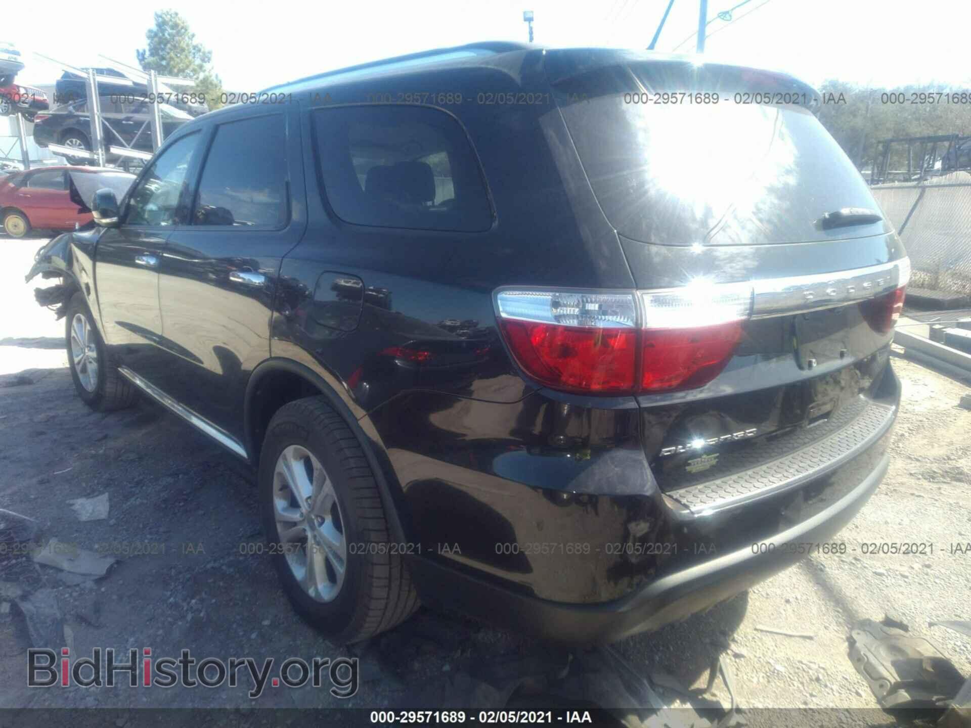2013 DODGE DURANGO - VIN: 1C4RDHDG8DC617104 - Photo 3