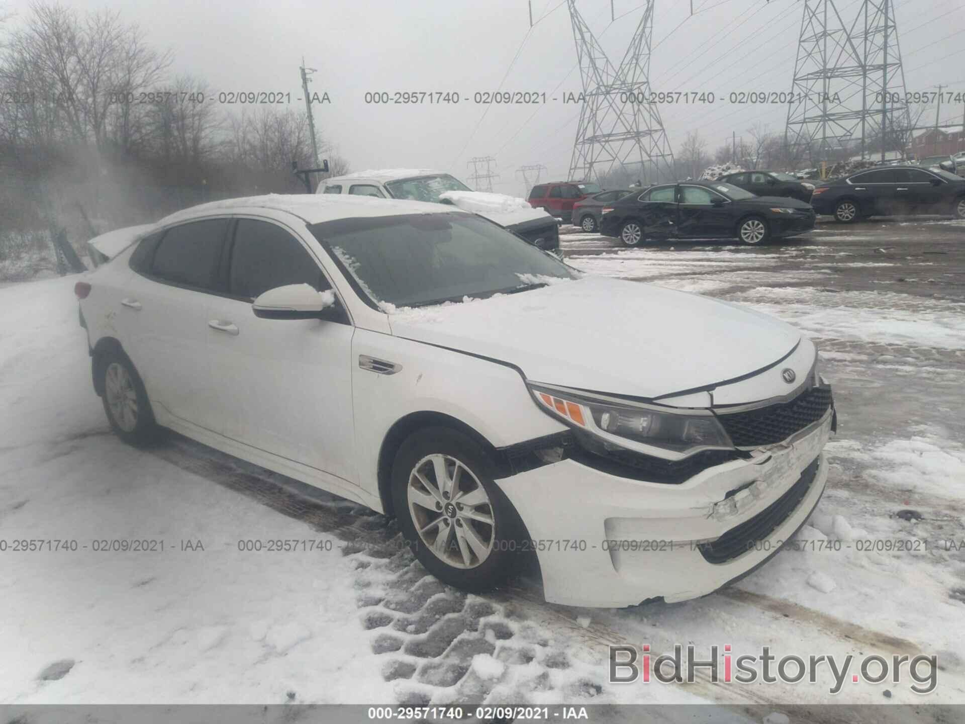 Photo 5XXGT4L31GG036517 - KIA OPTIMA 2016