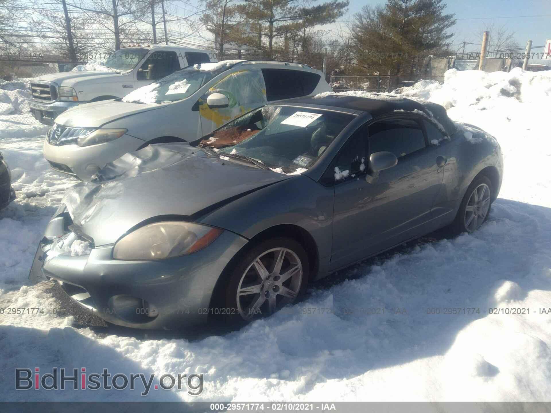 2007 MITSUBISHI ECLIPSE - VIN: 4A3AL35T57E016530 - Фото 2