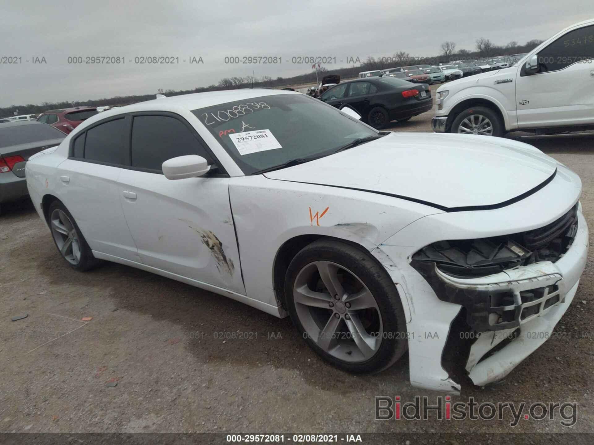 Photo 2C3CDXHG6FH727809 - DODGE CHARGER 2015