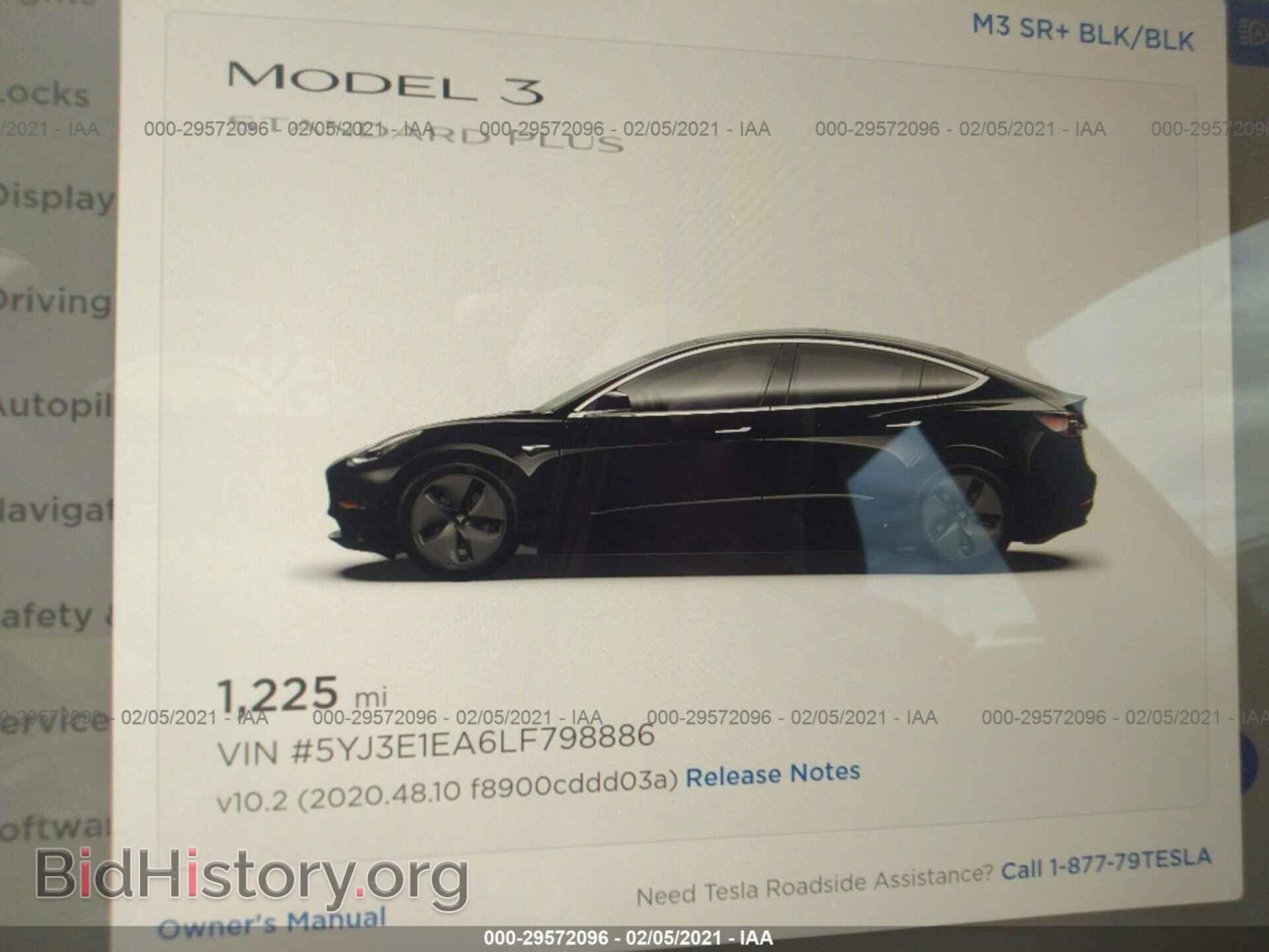 2020 TESLA MODEL 3 - VIN: 5YJ3E1EA6LF798886 - Photo 7