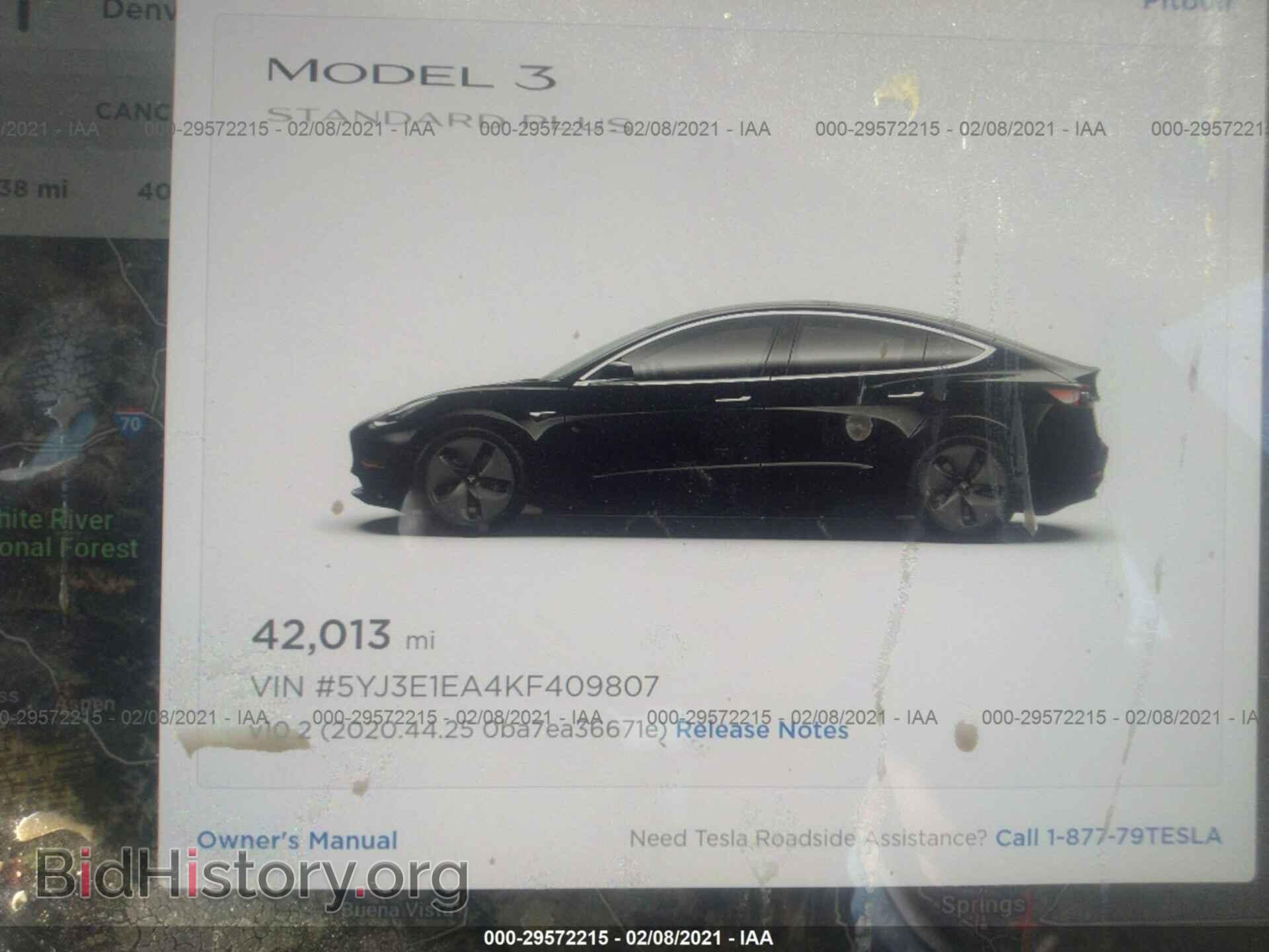 2019 TESLA MODEL 3 - VIN: 5YJ3E1EA4KF409807 - Photo 7