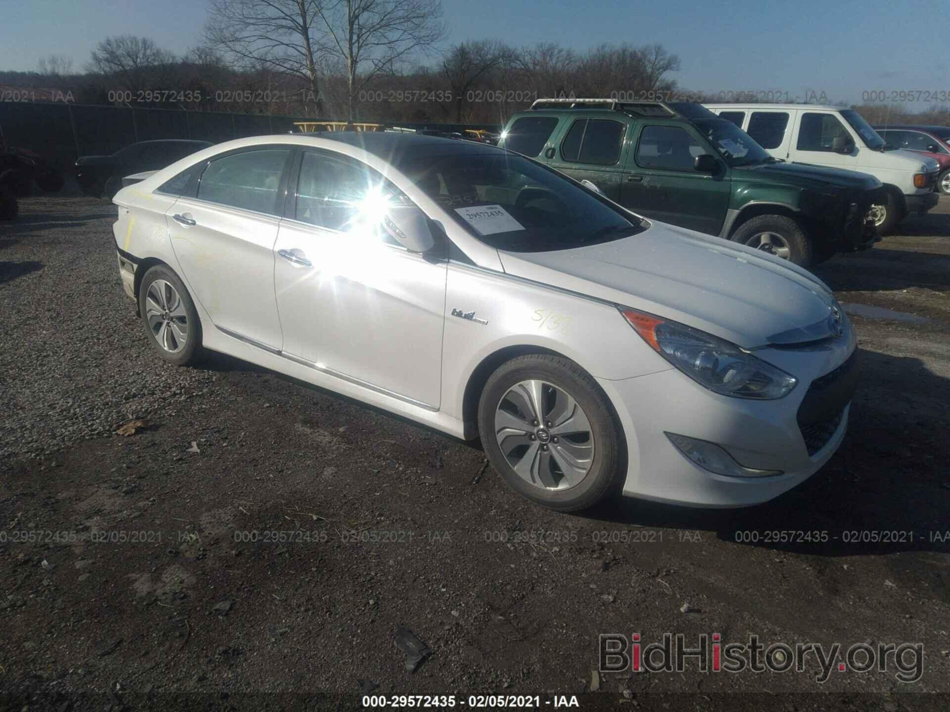 Photo KMHEC4A43FA127197 - HYUNDAI SONATA HYBRID 2015