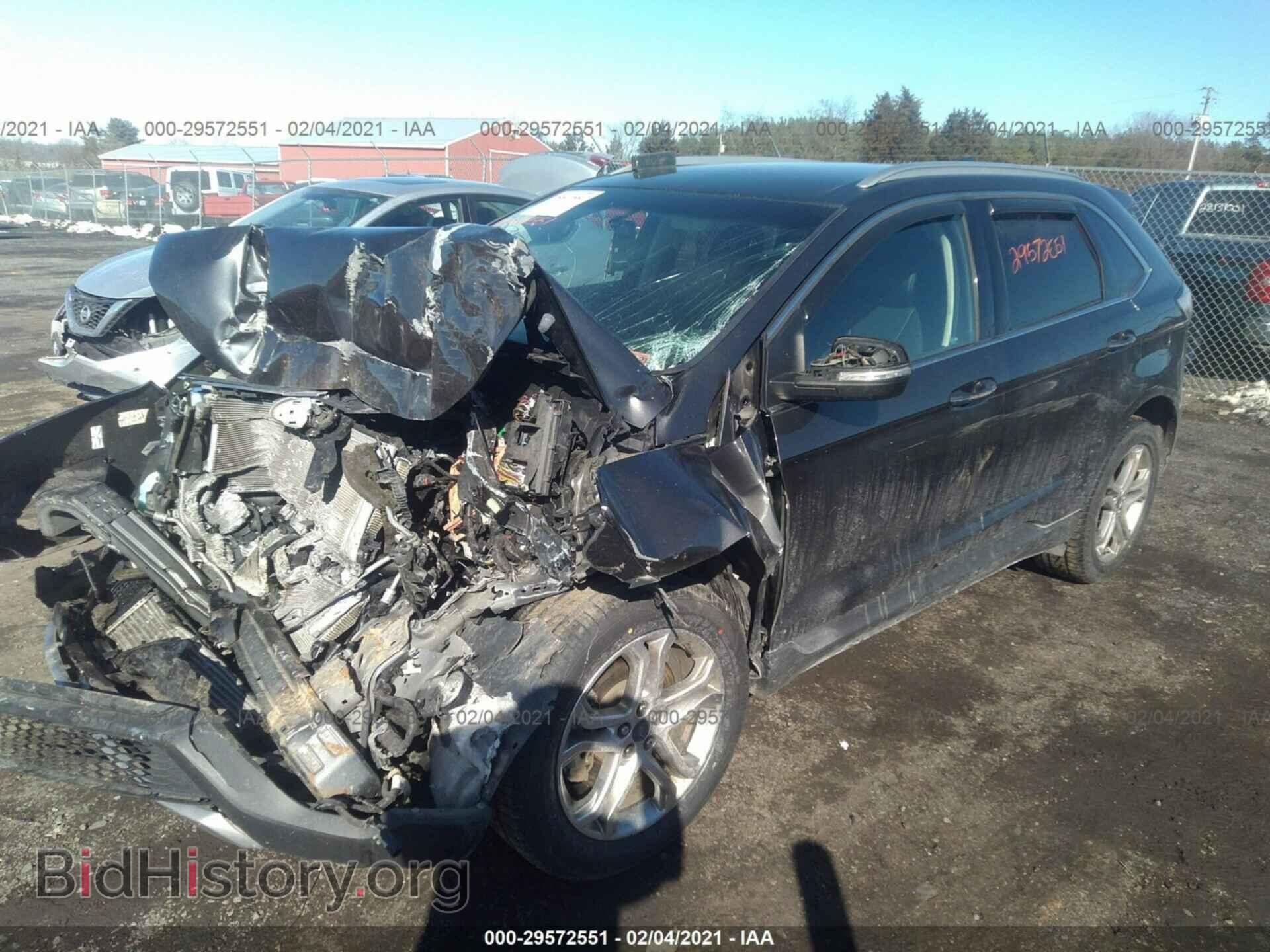 2015 FORD EDGE - VIN: 2FMTK4K92FBB61933 - Фото 2
