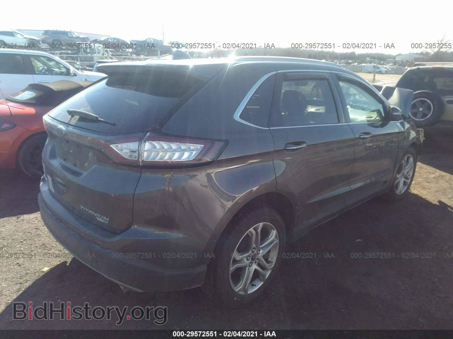 2015 FORD EDGE - VIN: 2FMTK4K92FBB61933 - Фото 4