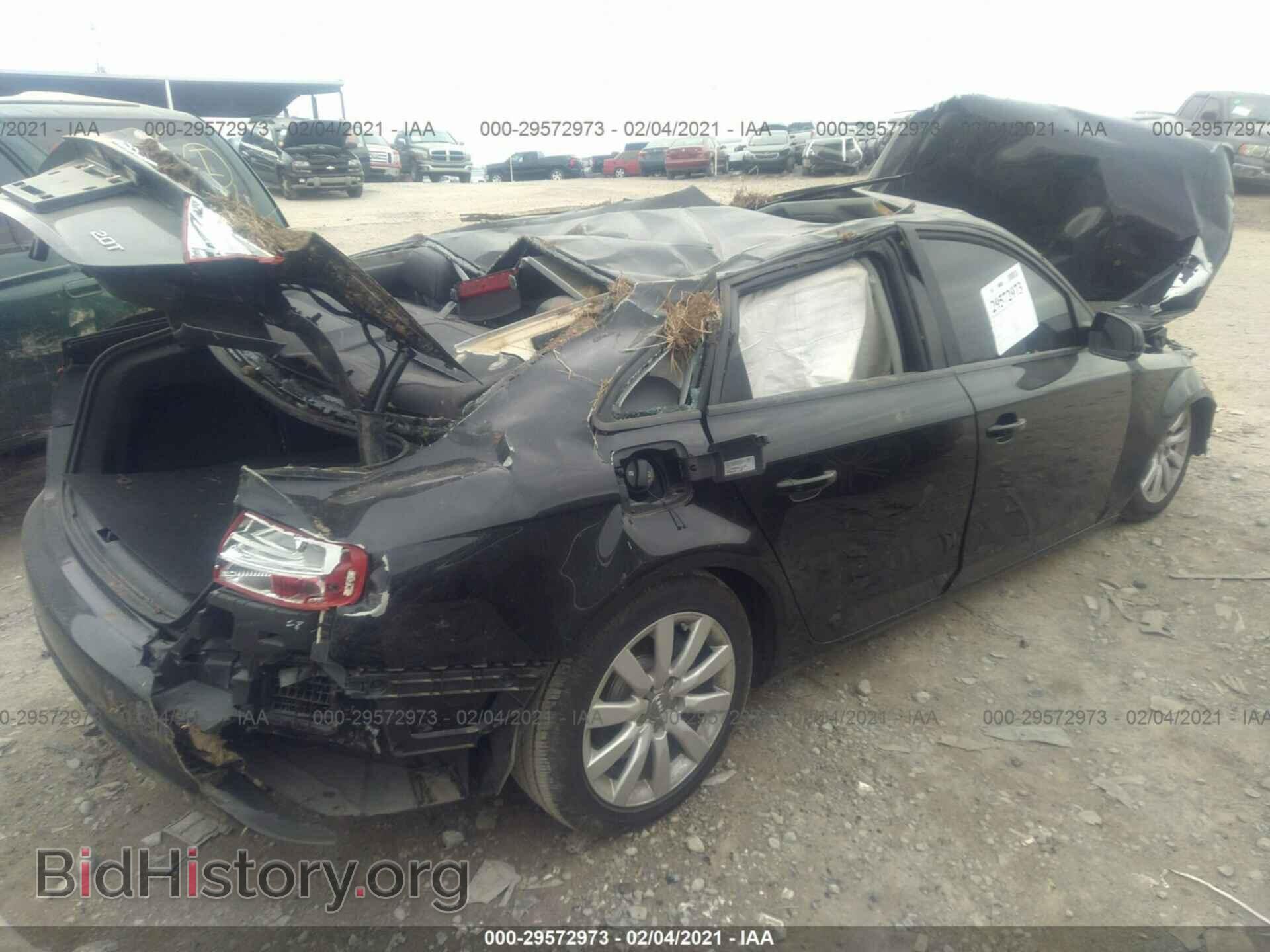 2013 AUDI A4 - VIN: WAUAFAFL0DN039977 - Photo 4