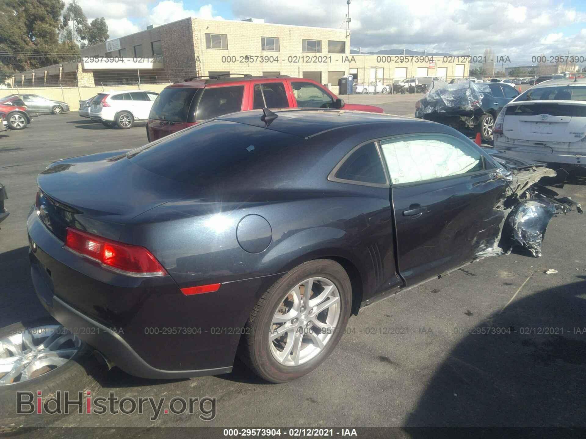 2014 CHEVROLET CAMARO - VIN: 2G1FA1E30E9248478 - Фото 4