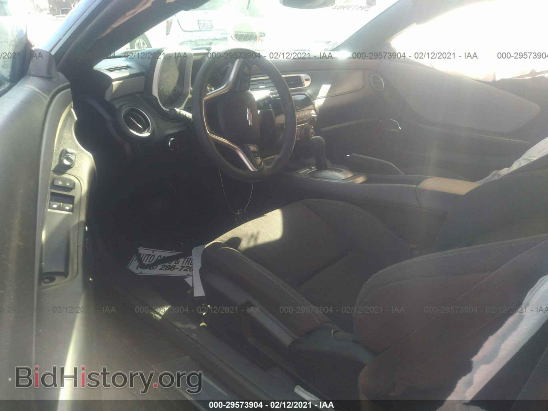 2014 CHEVROLET CAMARO - VIN: 2G1FA1E30E9248478 - Фото 5