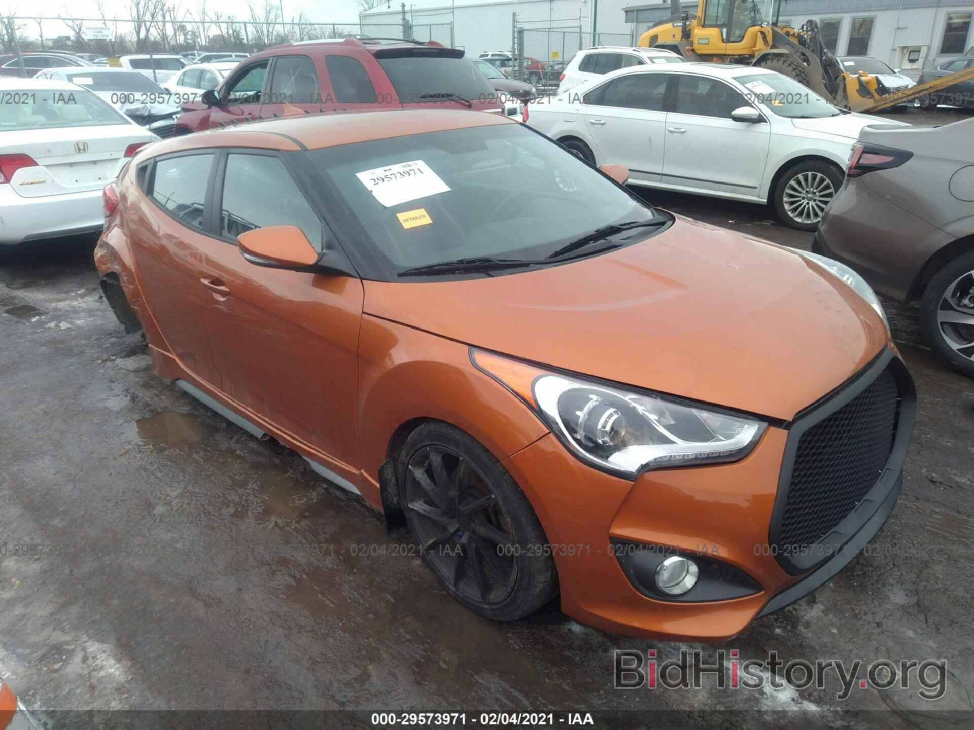 Photo KMHTC6AE8GU287412 - HYUNDAI VELOSTER 2016