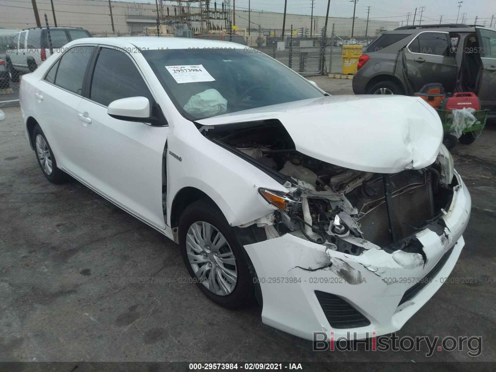 Photo 4T1BD1FK9CU051159 - TOYOTA CAMRY HYBRID 2012