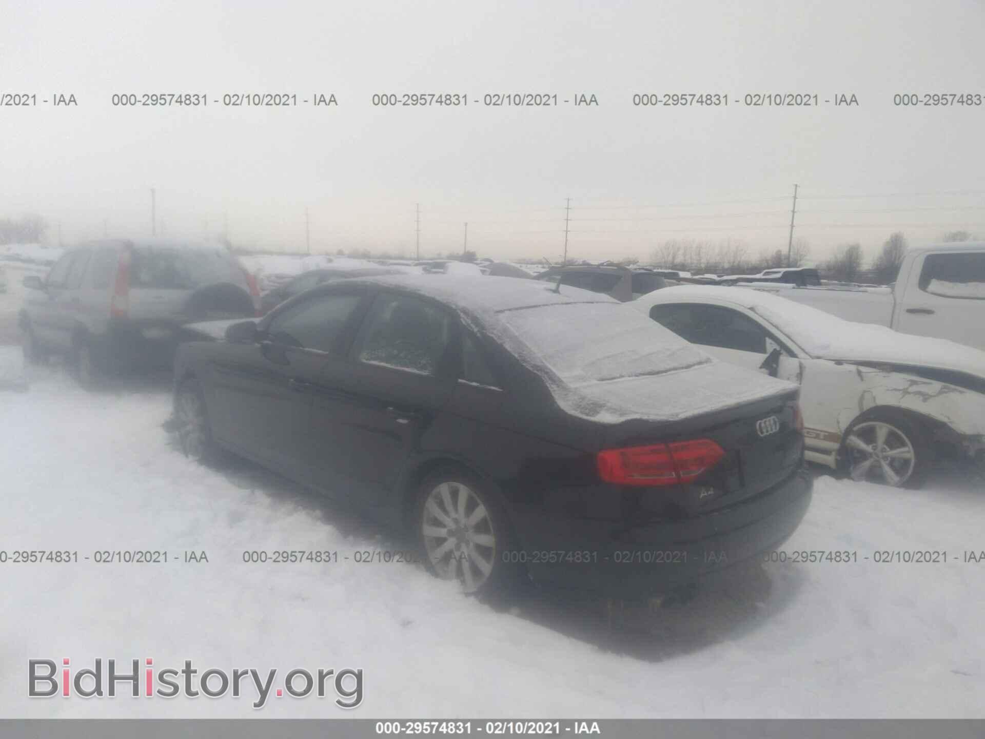 2012 AUDI A4 - VIN: WAUBFAFL2CN021158 - Фото 3