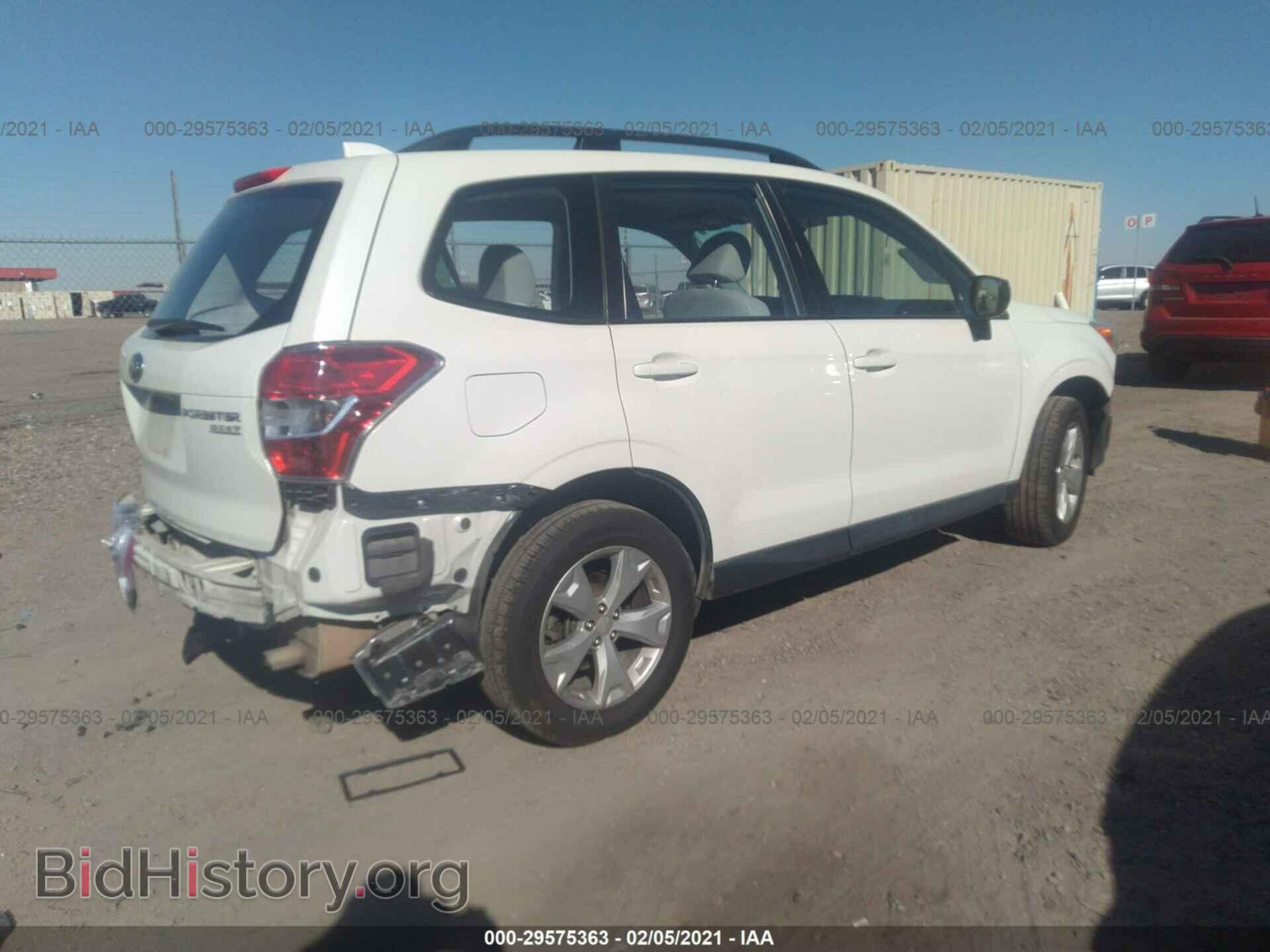 2016 SUBARU FORESTER - VIN: JF2SJABC3GH416009 - Фото 4