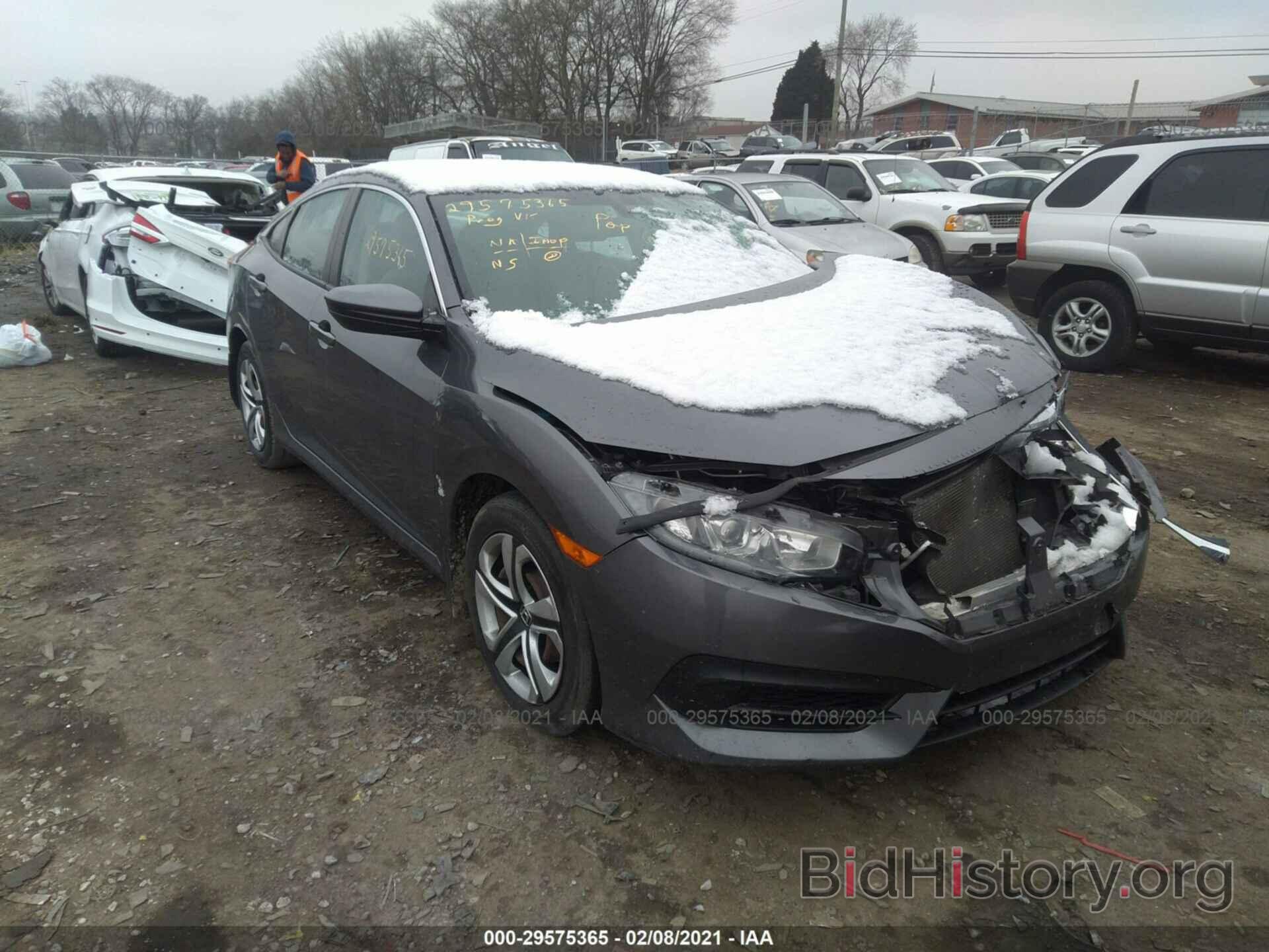 Photo 19XFC2F51GE029654 - HONDA CIVIC SEDAN 2016