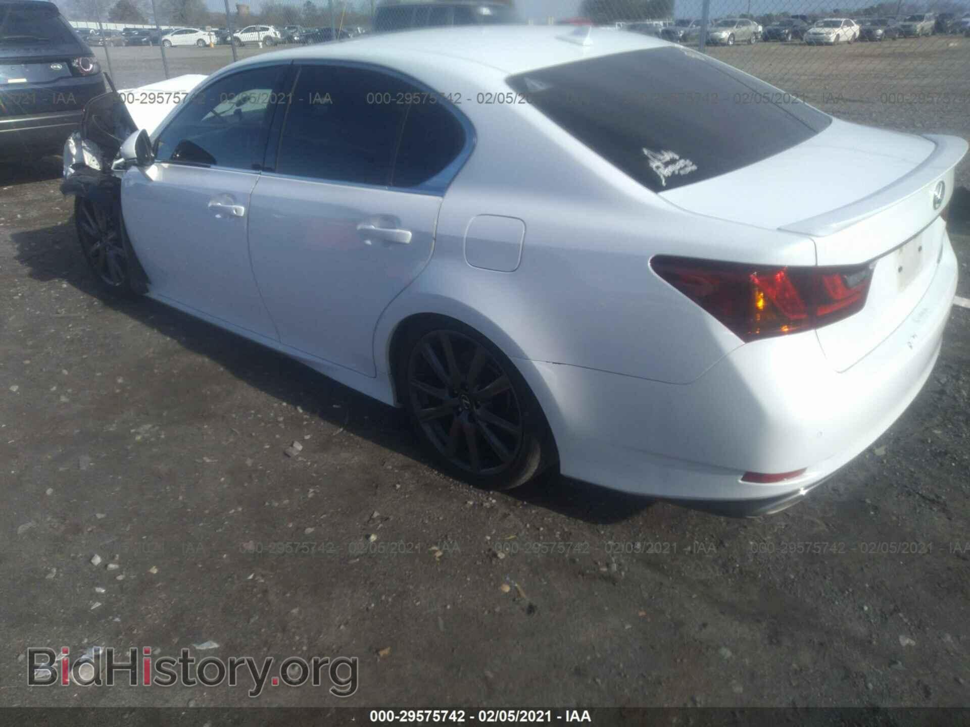 2014 LEXUS GS 350 - VIN: JTHBE1BL5E5036363 - Фото 3