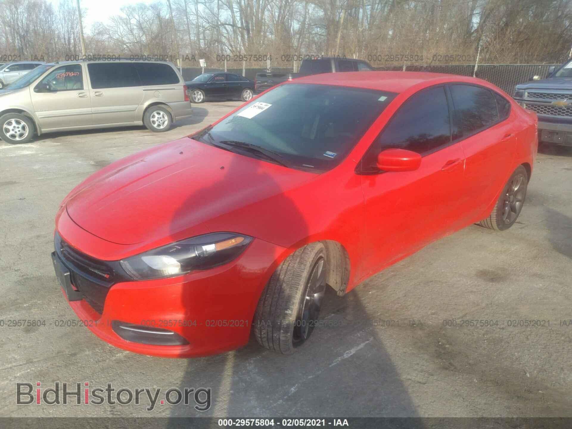 2016 DODGE DART - VIN: 1C3CDFAA5GD752635 - Фото 2